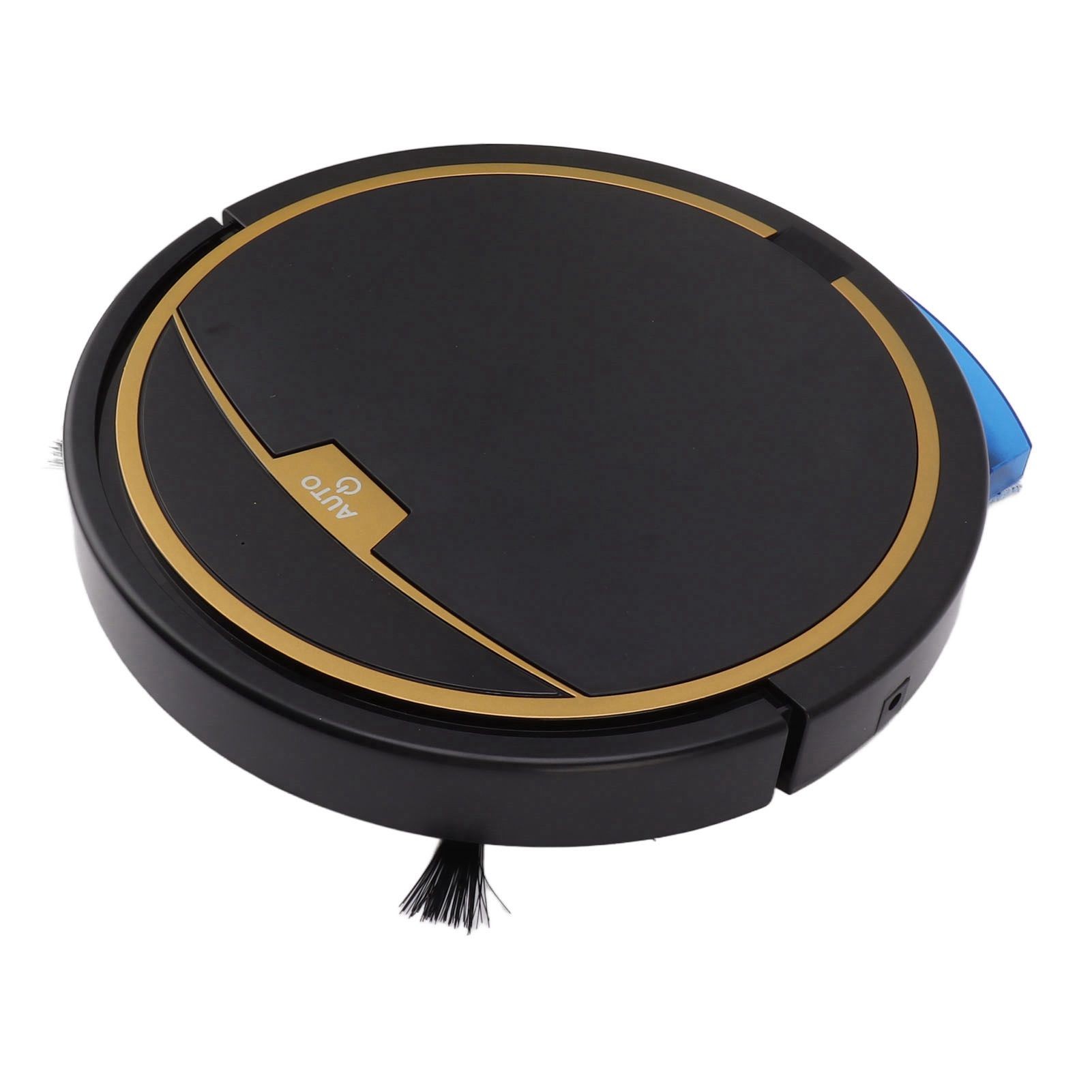 Ultra Thin Fully Automatic Robot Vacuum Cleaner Smart Robotic Vacuum Cleaner for Dust Hair Fluff Black With Water Tank 32x35 cm - Image 7