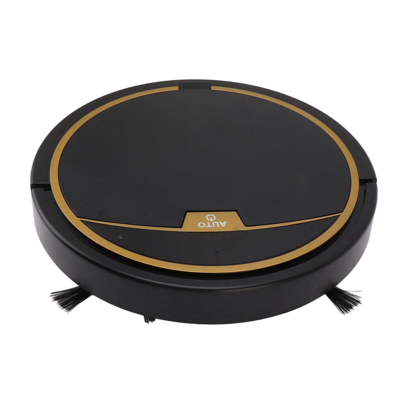 Ultra Thin Fully Automatic Robot Vacuum Cleaner Smart Robotic Vacuum Cleaner for Dust Hair Fluff Black With Water Tank 32x35 cm - Image 8