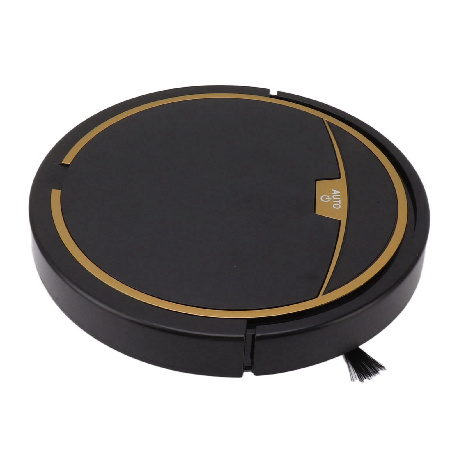Ultra Thin Fully Automatic Robot Vacuum Cleaner Smart Robotic Vacuum Cleaner for Dust Hair Fluff Black Without Water Tank 32x32cm - Image 6