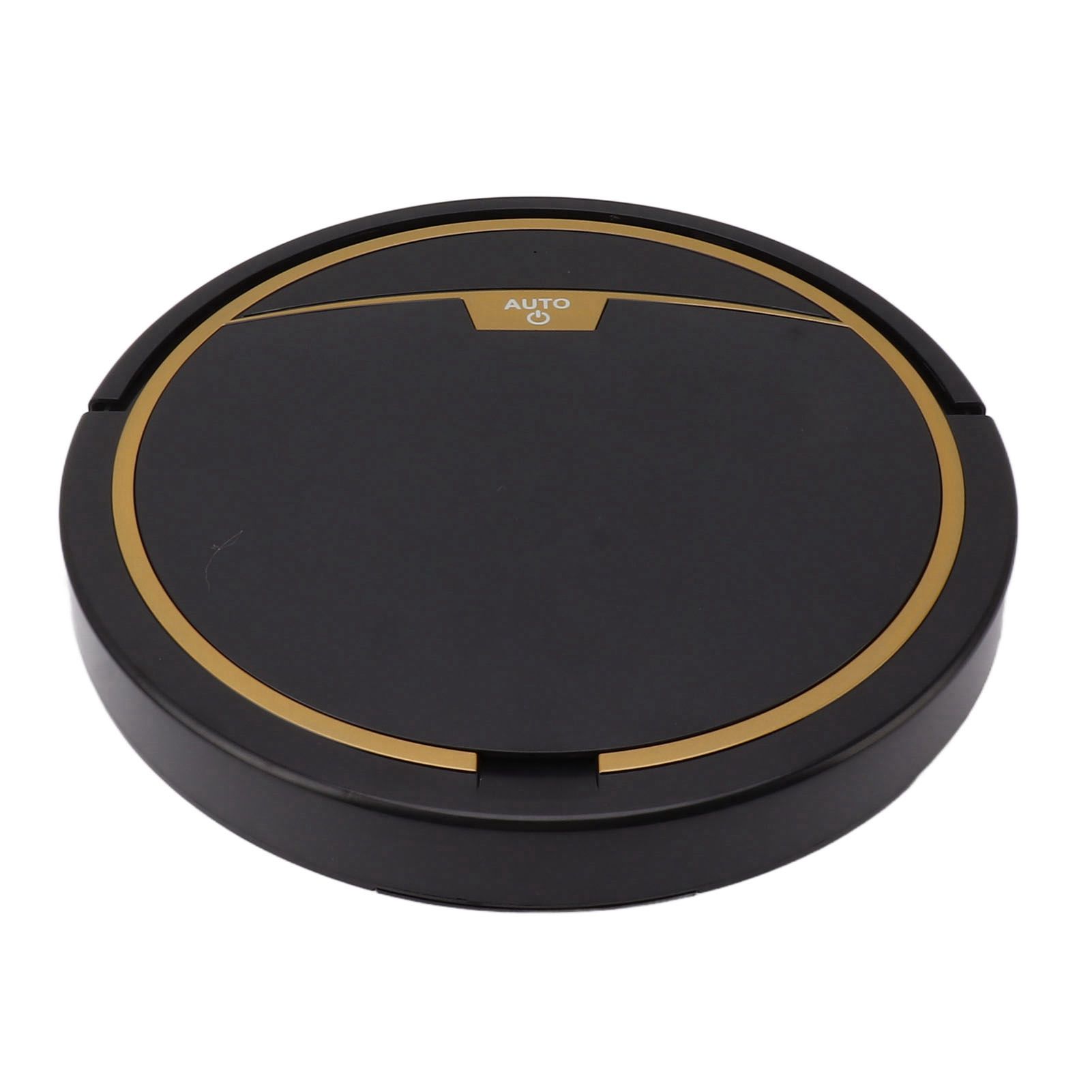 Ultra Thin Fully Automatic Robot Vacuum Cleaner Smart Robotic Vacuum Cleaner for Dust Hair Fluff Black Without Water Tank 32x32cm - Image 7