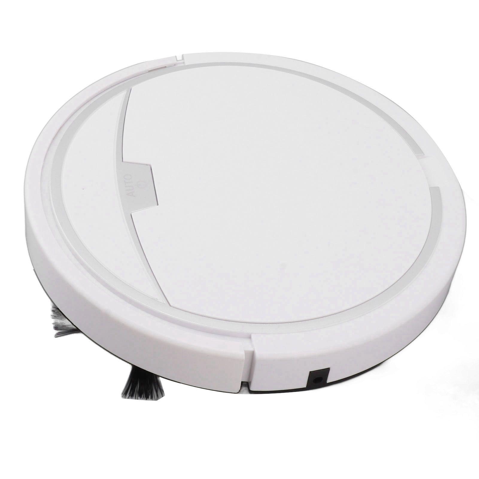 Ultra Thin Fully Automatic Robot Vacuum Cleaner Smart Robotic Vacuum Cleaner for Dust Hair Fluff White Without Water Tank 32x32cm - Image 3
