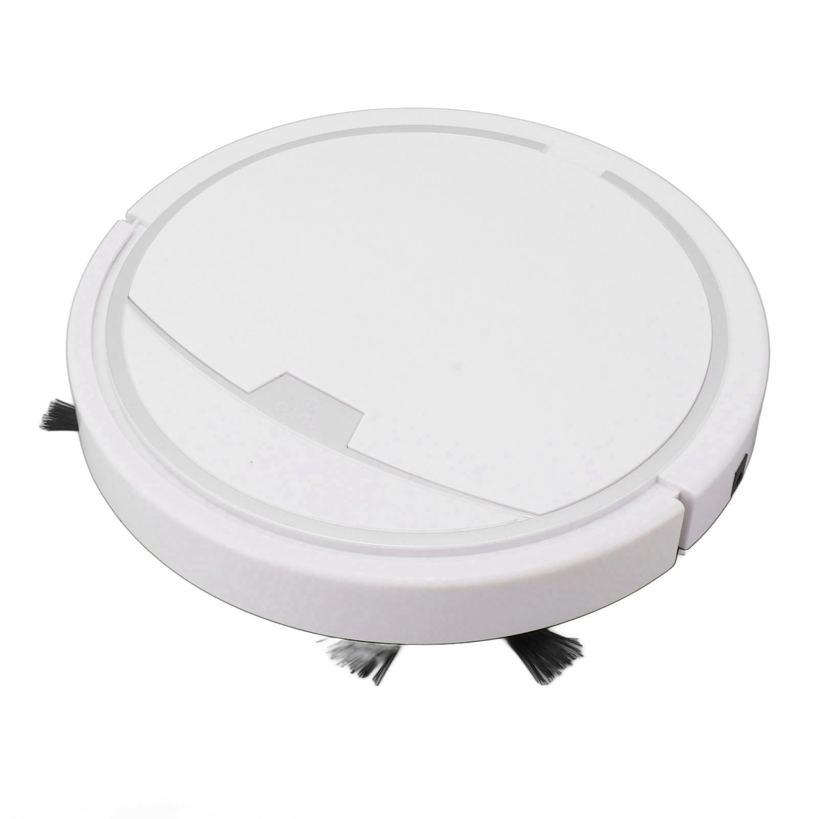 Ultra Thin Fully Automatic Robot Vacuum Cleaner Smart Robotic Vacuum Cleaner for Dust Hair Fluff White Without Water Tank 32x32cm - Image 4