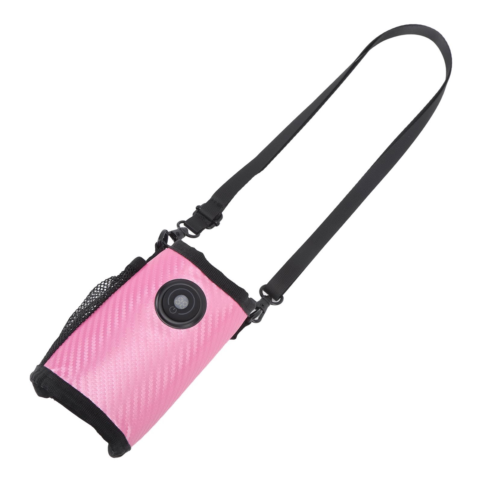 Milk Bottle Warmer Bag Digital Display Constant Temp Adjustable Temperature Baby Bottle Warmer for Home Car Rose Red - Image 6
