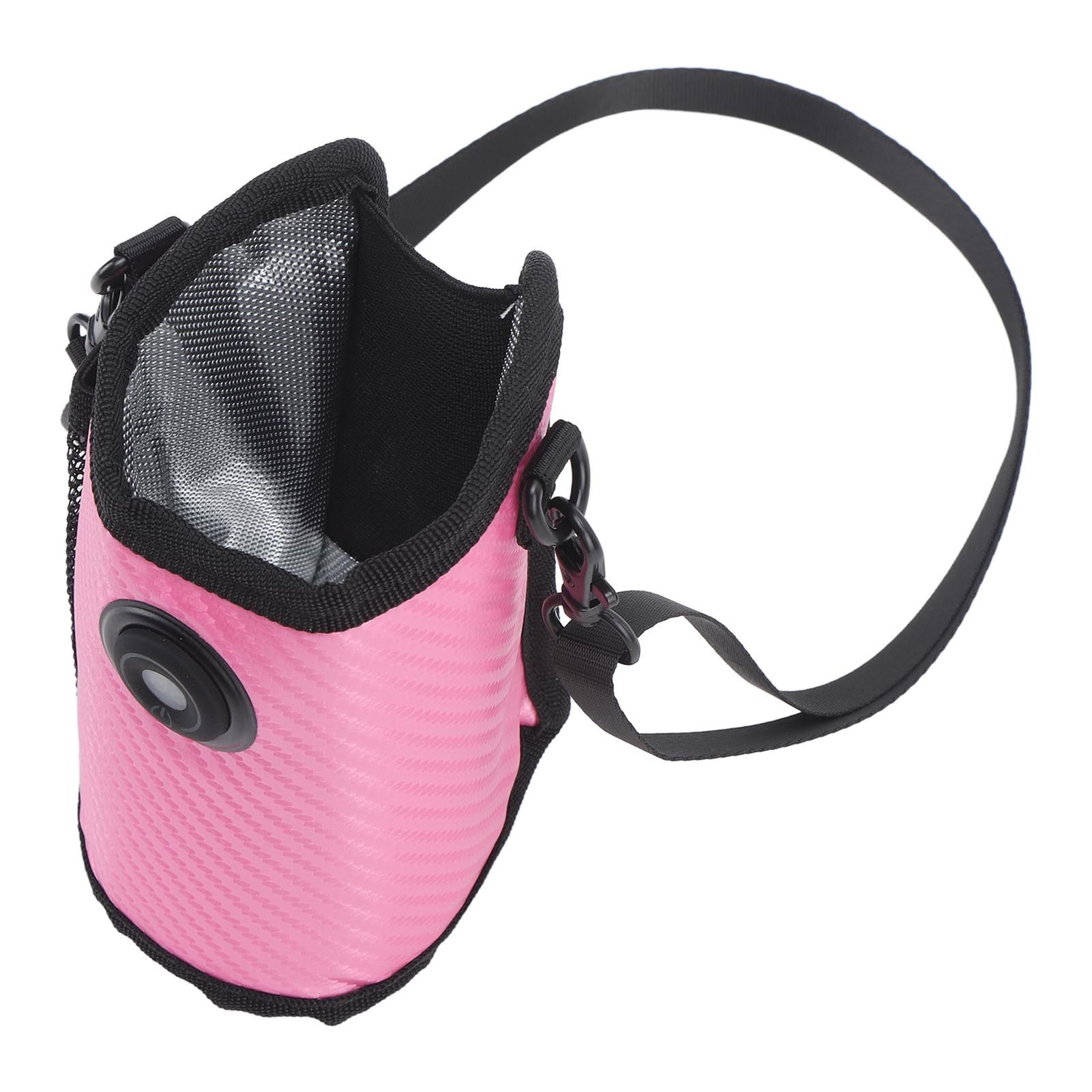 Milk Bottle Warmer Bag Digital Display Constant Temp Adjustable Temperature Baby Bottle Warmer for Home Car Rose Red - Image 8