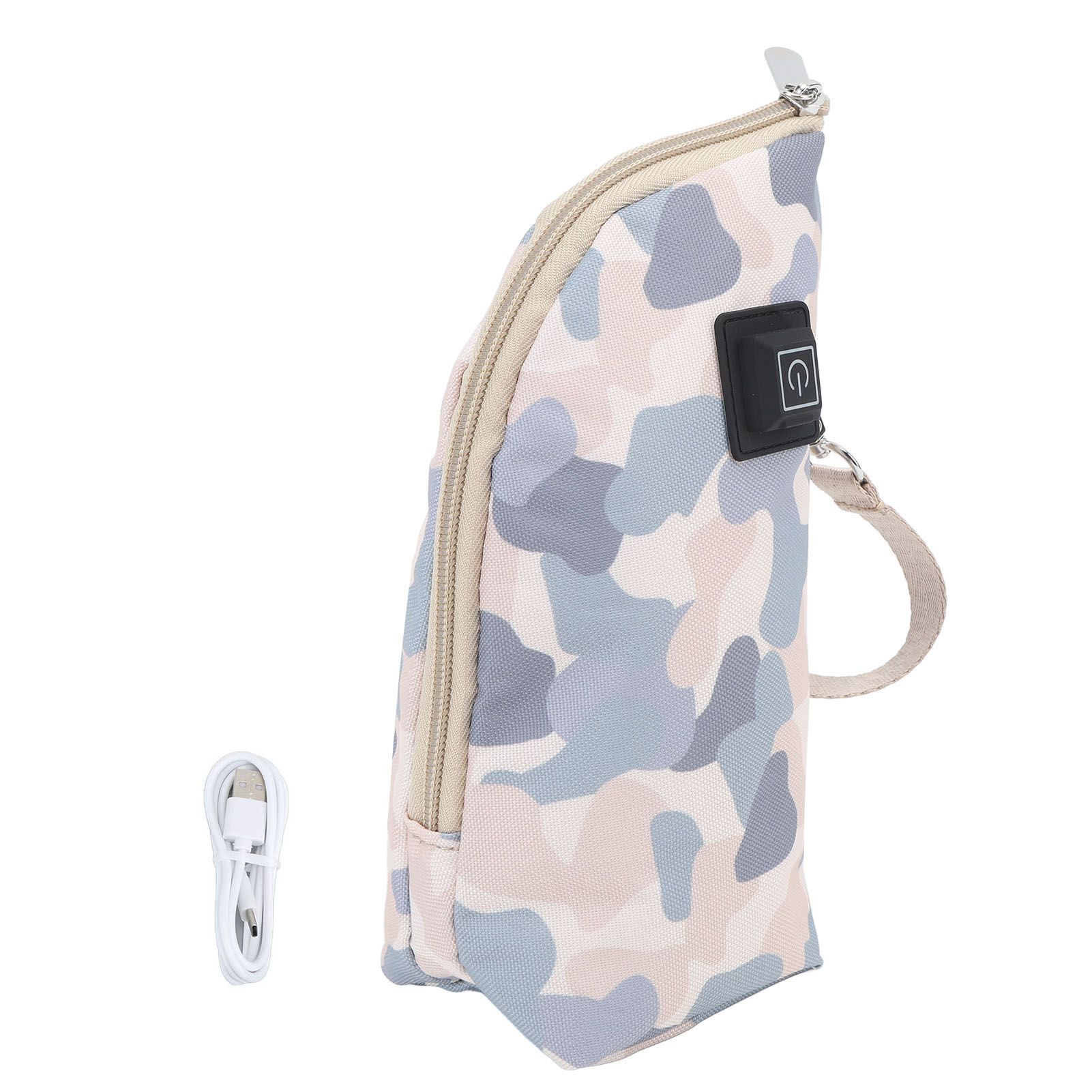 Portable Travel Baby Bottle Warmer Constant Temperature USB Baby Milk Heat Keeper Warming Bag - Image 1
