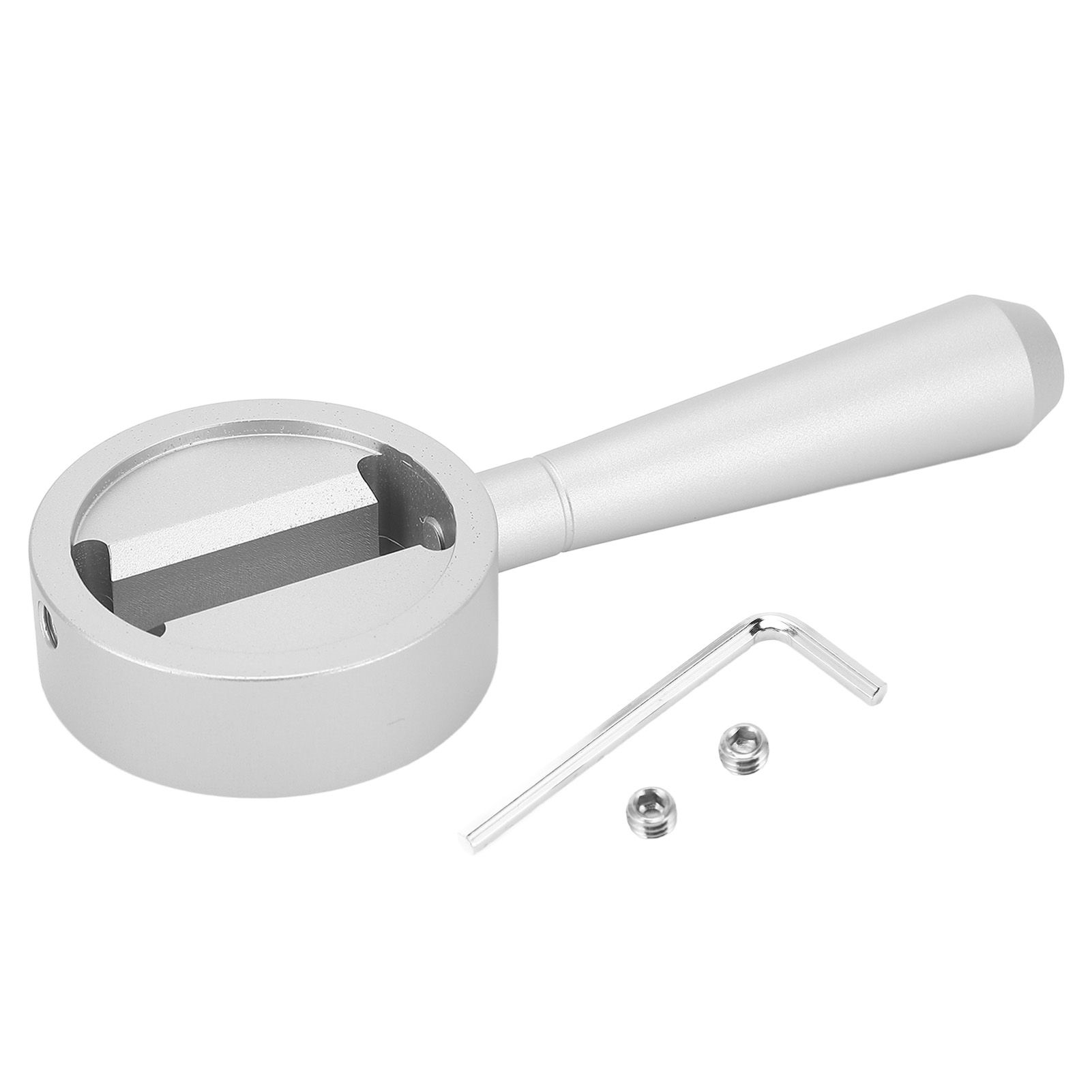 Coffee Steam Lever Effort Saving Aluminum Alloy Coffee Maker Steam Lever for BAE02 02s for PE3899 for 3231 Silver - Image 1