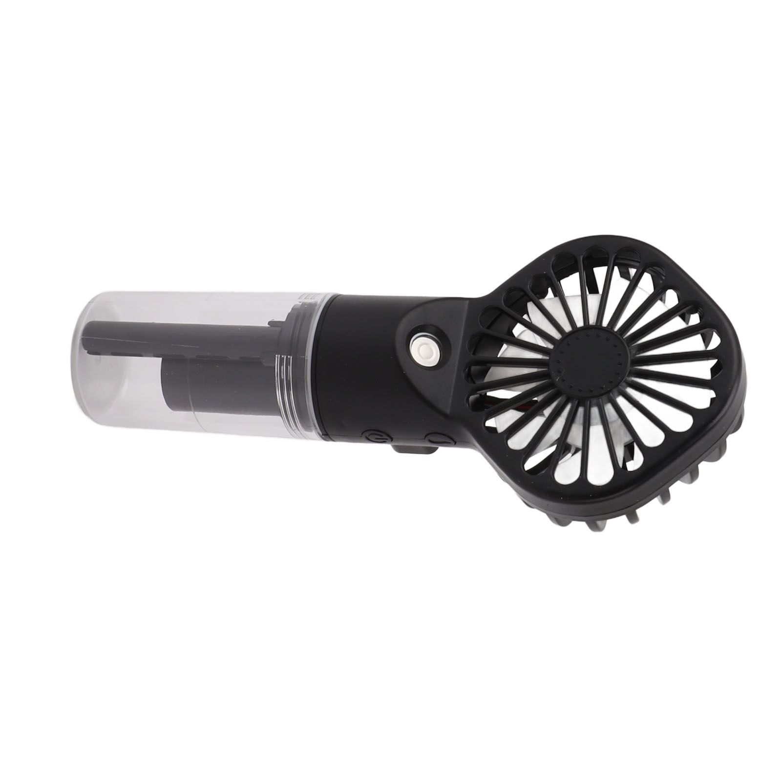 Portable Handheld Misting Fan USB Rechargeable Water Spray Mist Fan with 4 Gear Speed Black - Image 8