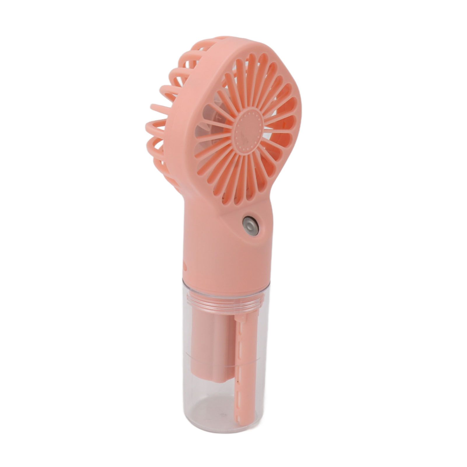 Portable Handheld Misting Fan USB Rechargeable Water Spray Mist Fan with 4 Gear Speed Pink - Image 2