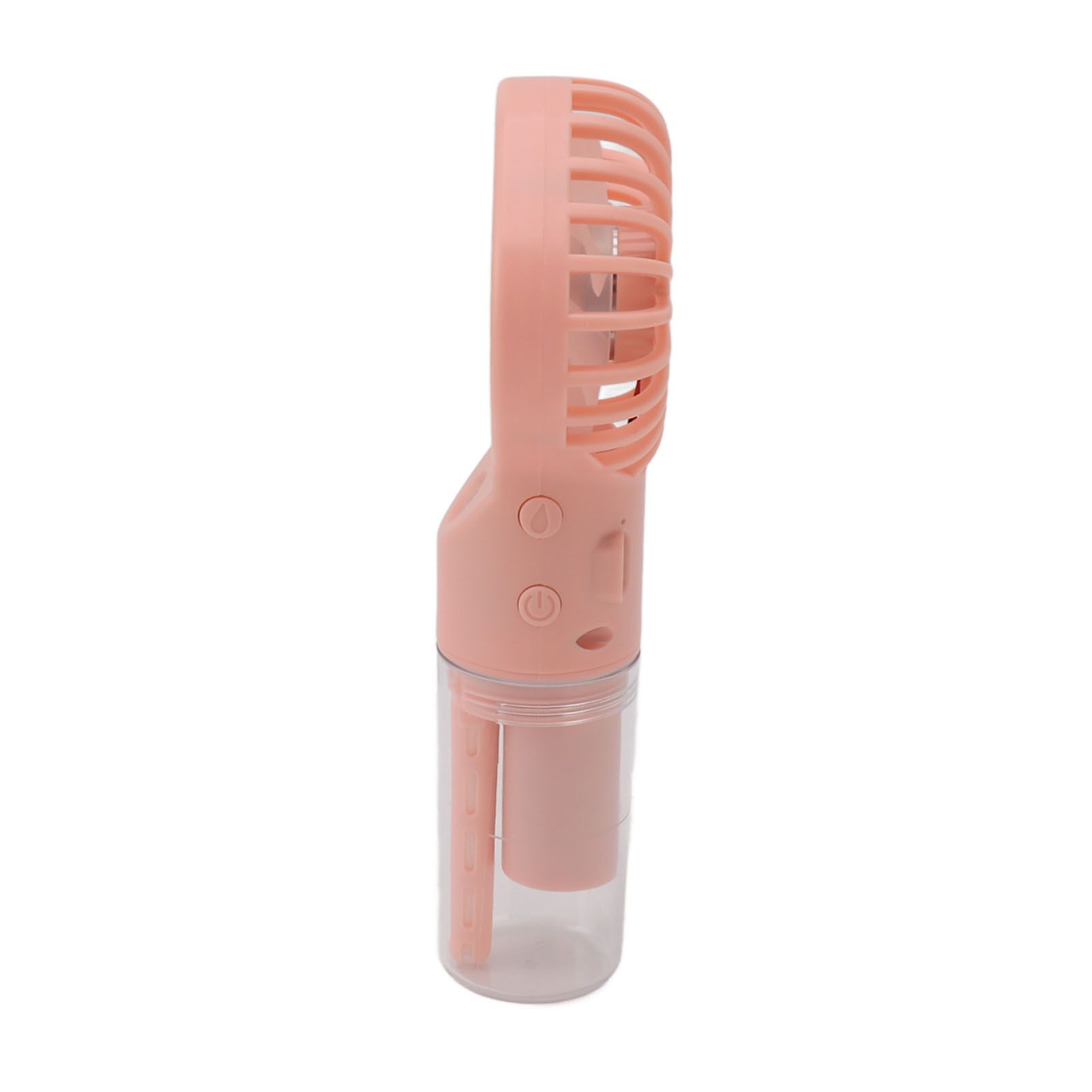 Portable Handheld Misting Fan USB Rechargeable Water Spray Mist Fan with 4 Gear Speed Pink - Image 4
