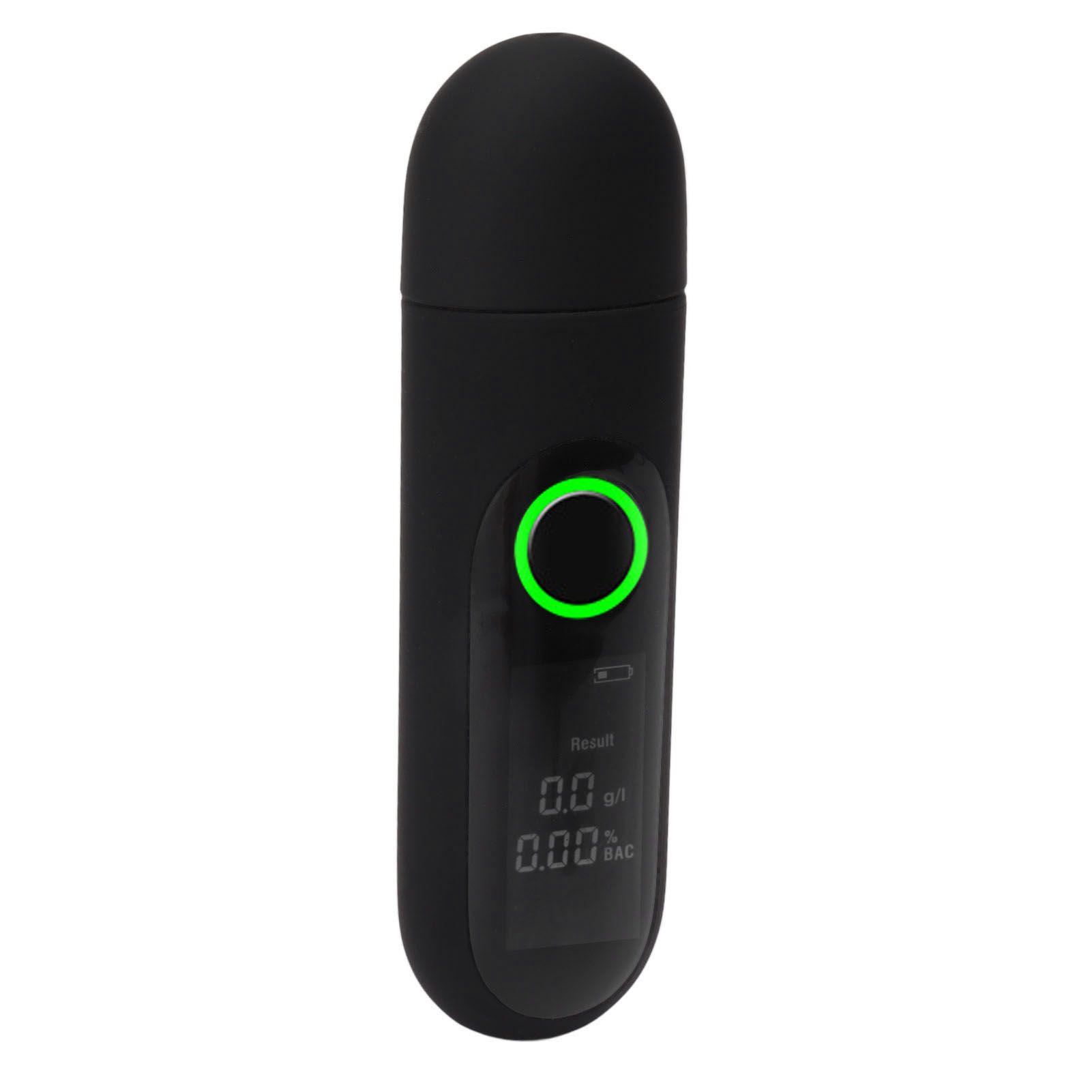 Digital Alcohol Tester High Accuracy LCD HD Display USB Rechargeable Portable Breath Tester for Home Use Black - Image 3