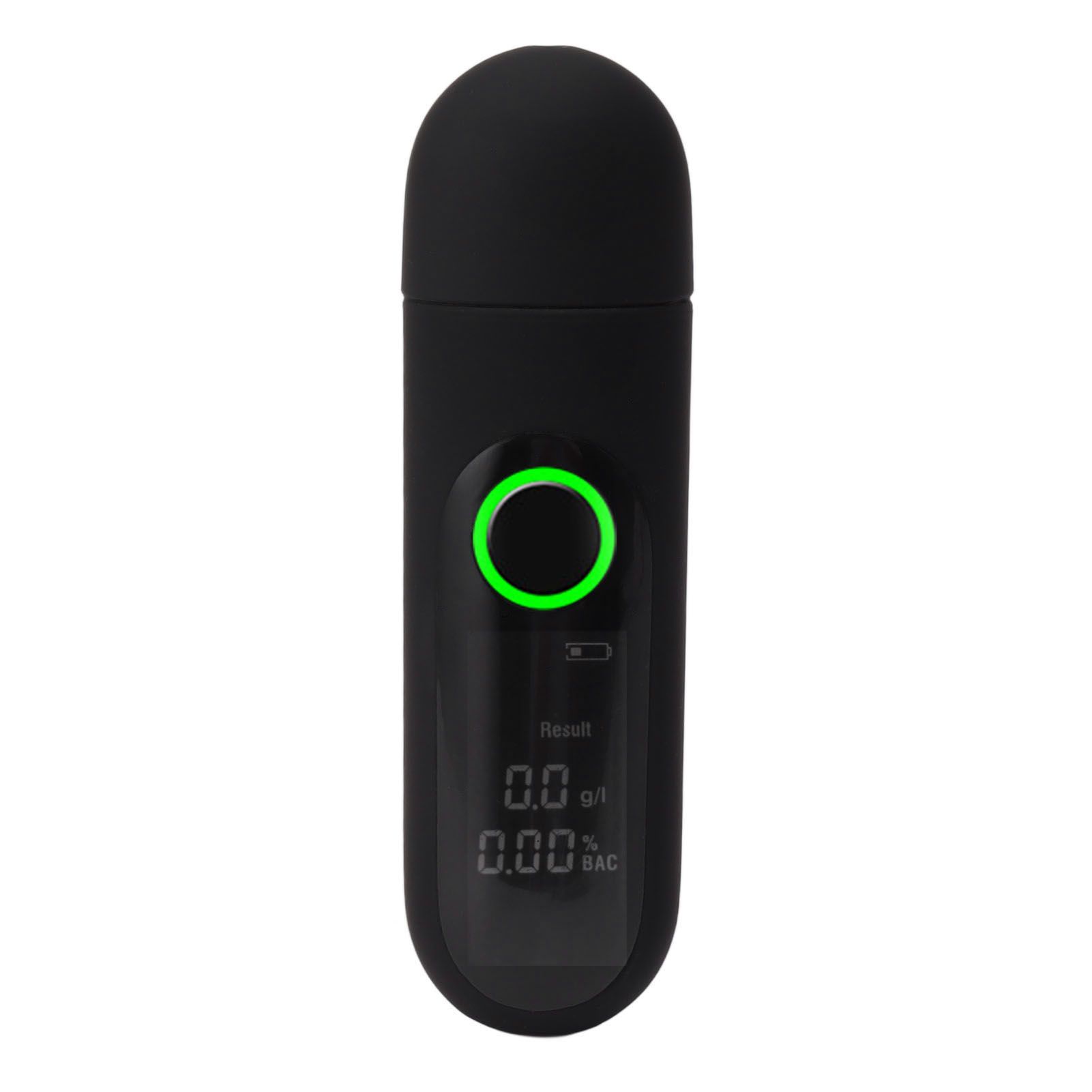 Digital Alcohol Tester High Accuracy LCD HD Display USB Rechargeable Portable Breath Tester for Home Use Black - Image 4