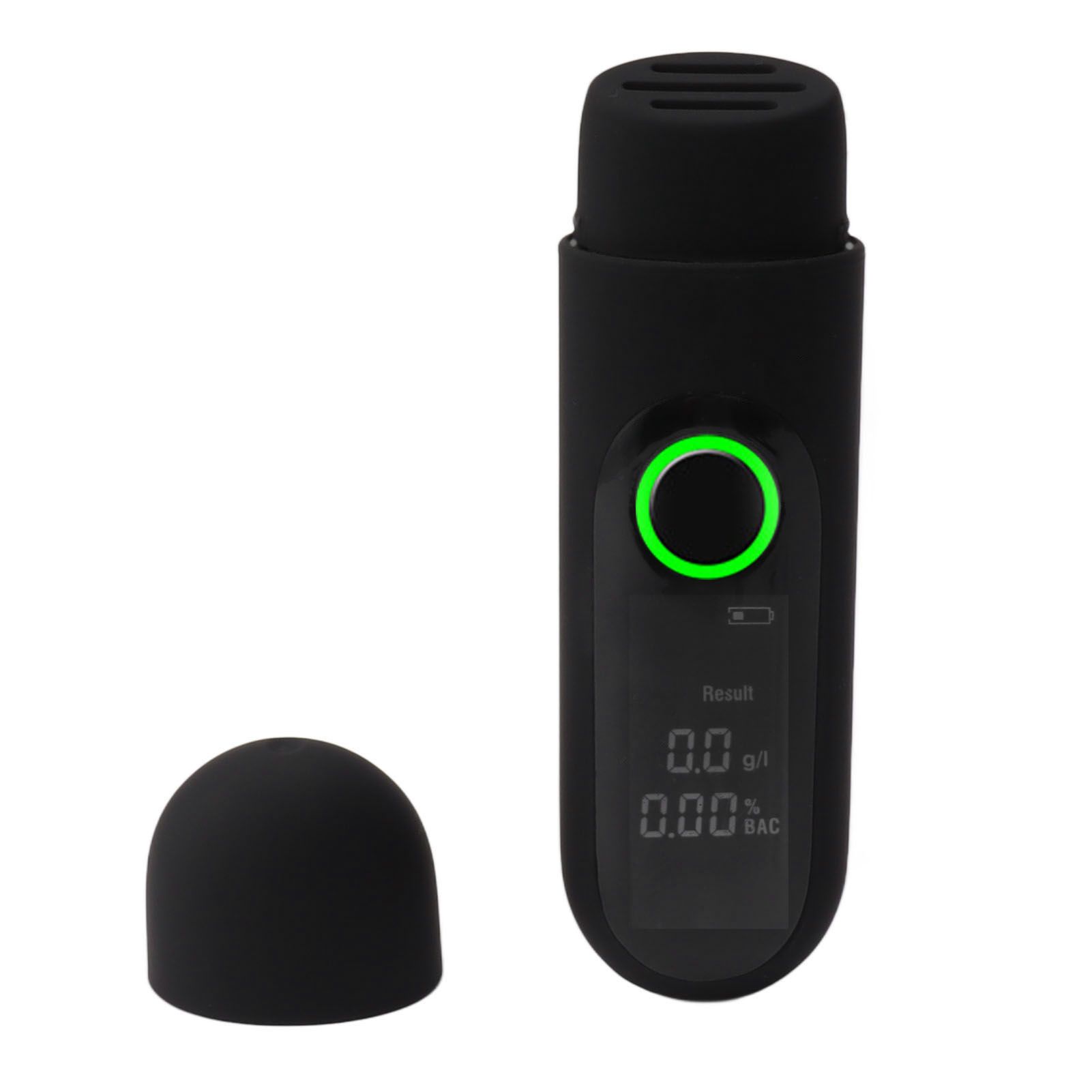 Digital Alcohol Tester High Accuracy LCD HD Display USB Rechargeable Portable Breath Tester for Home Use Black - Image 6