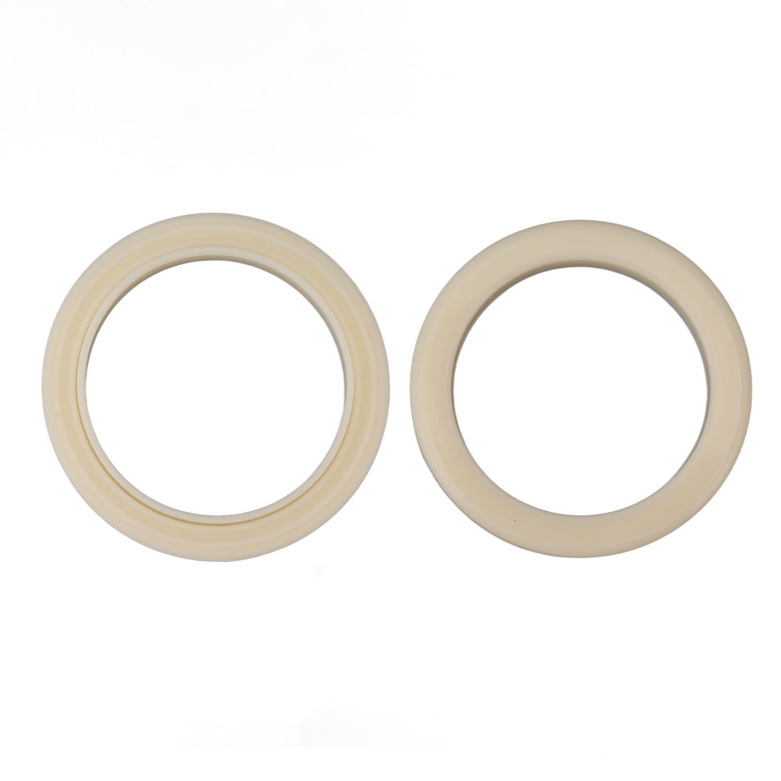 2Pcs 54mm Silicone Steam Ring Silicone Gasket for Breville 8 Series 870 878 880 860 840 Grouphead Gasket Replacement Part Beige - Image 3