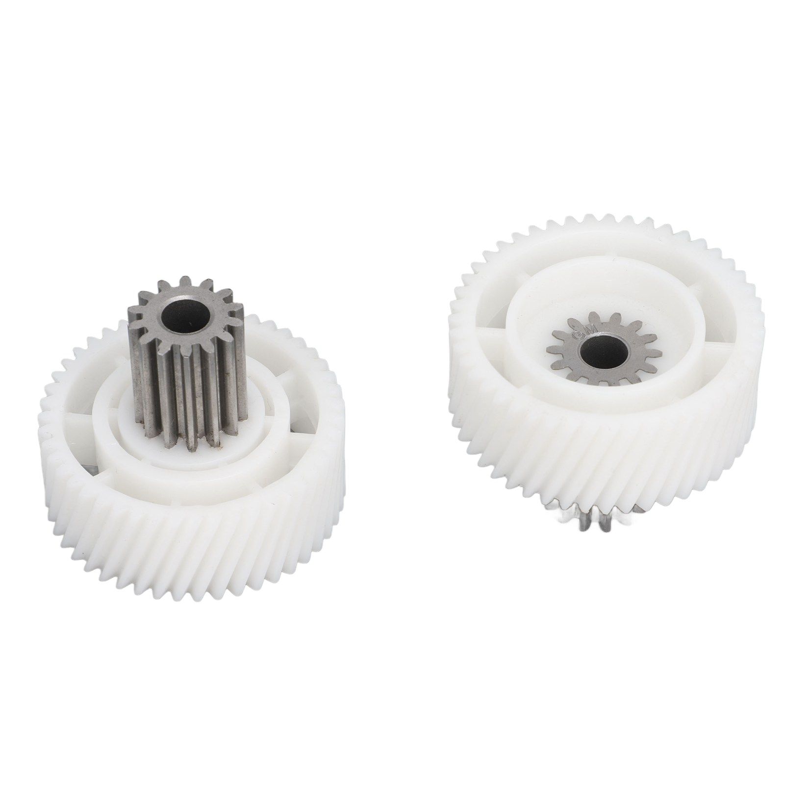 2 PCS Meat Grinder Gear Plastic and Stainless Steel Accuracy Control Sausage Machine Gear for Food Making - Image 1