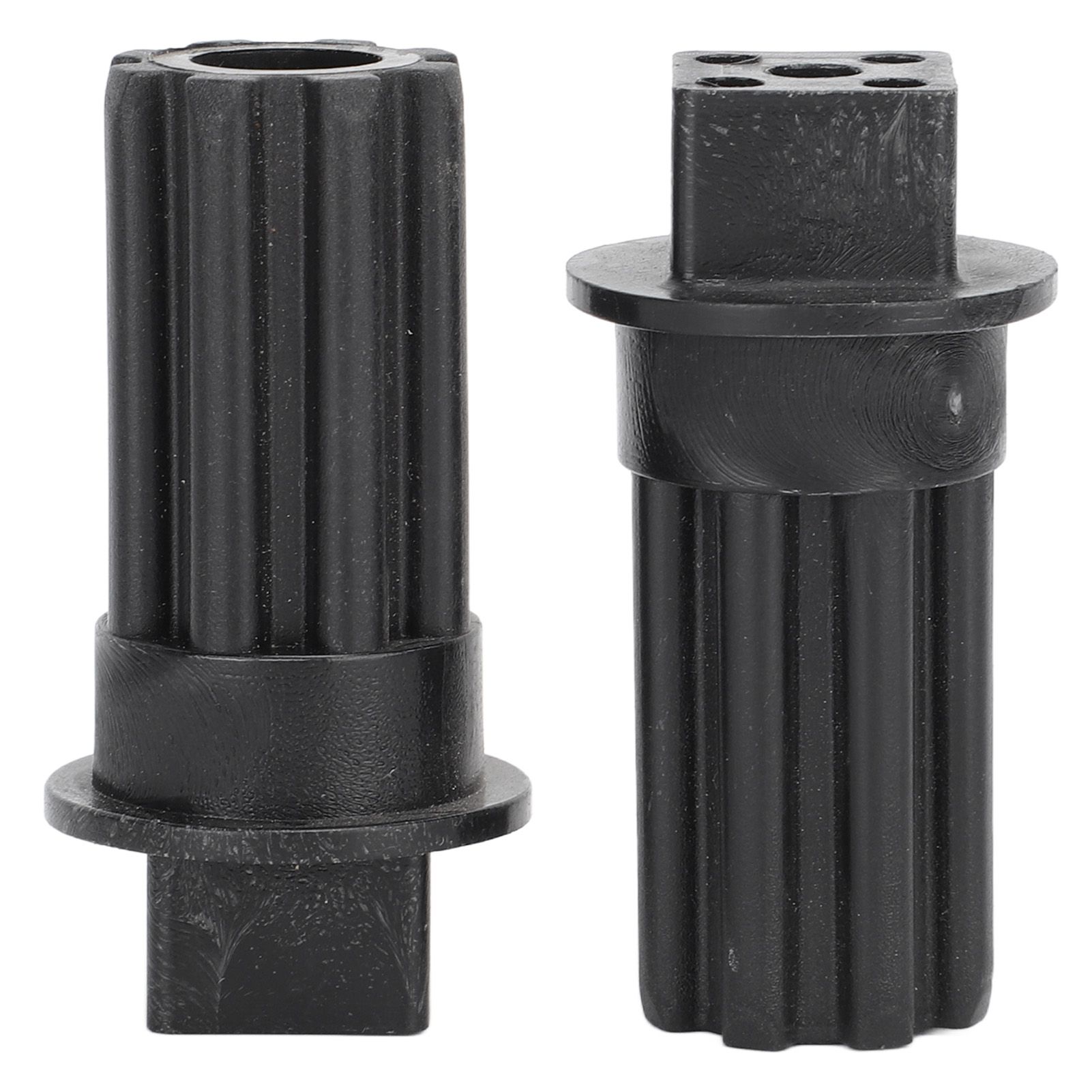 2 PCS Meat Grinder Screw Coupling Black Plastic Quick Installation Meat Grinder Screw Coupling Sleeve for Kenwood - Image 1