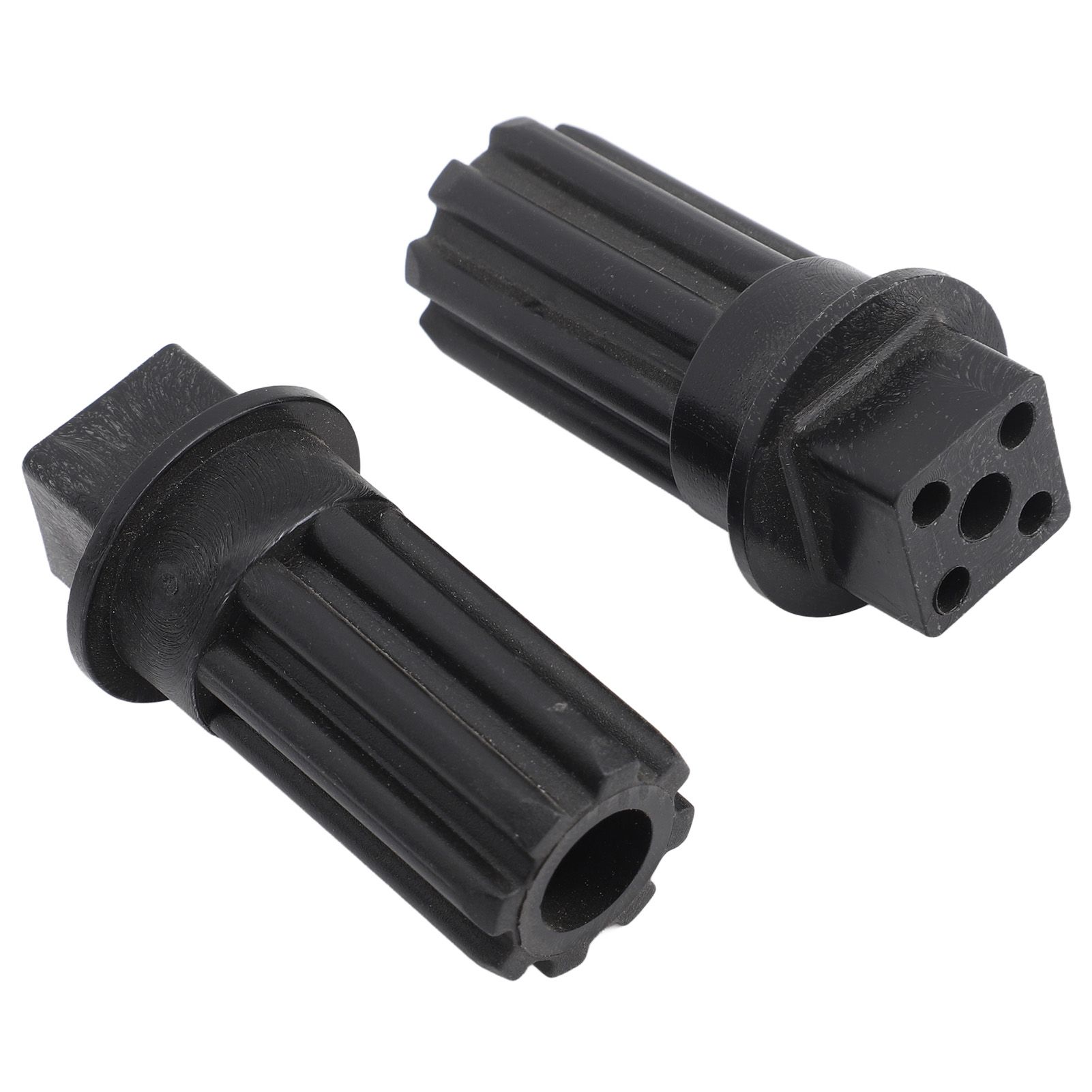 2 PCS Meat Grinder Screw Coupling Black Plastic Quick Installation Meat Grinder Screw Coupling Sleeve for Kenwood - Image 2