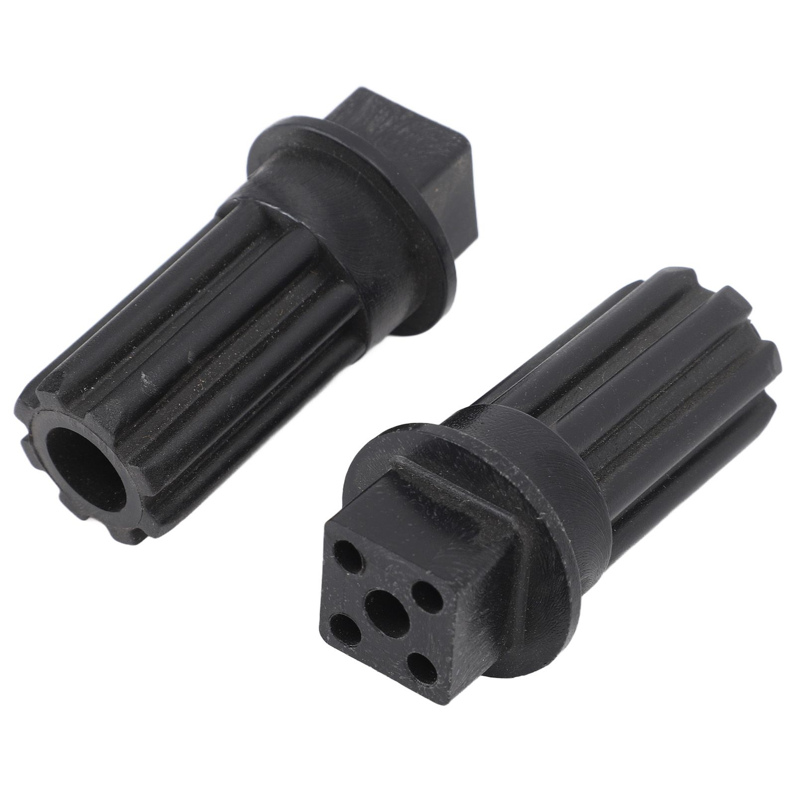 2 PCS Meat Grinder Screw Coupling Black Plastic Quick Installation Meat Grinder Screw Coupling Sleeve for Kenwood - Image 3