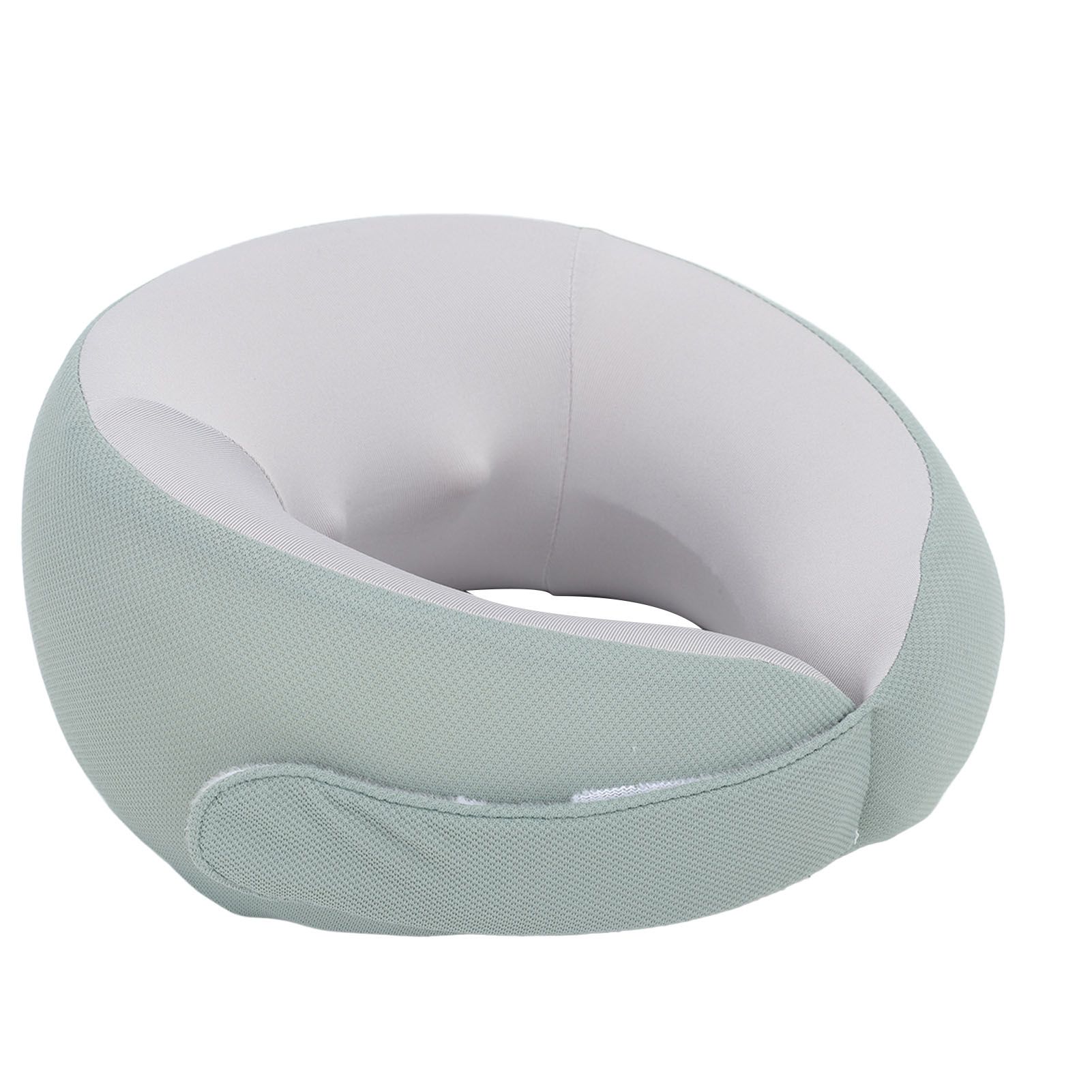 Cordless Neck Massager High Resilience Memory Foam Portable Shiatsu Back Neck Massager with Heating Function Green - Image 4