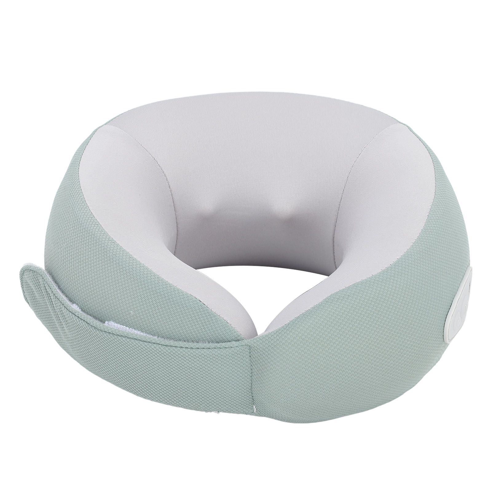 Cordless Neck Massager High Resilience Memory Foam Portable Shiatsu Back Neck Massager with Heating Function Green - Image 6