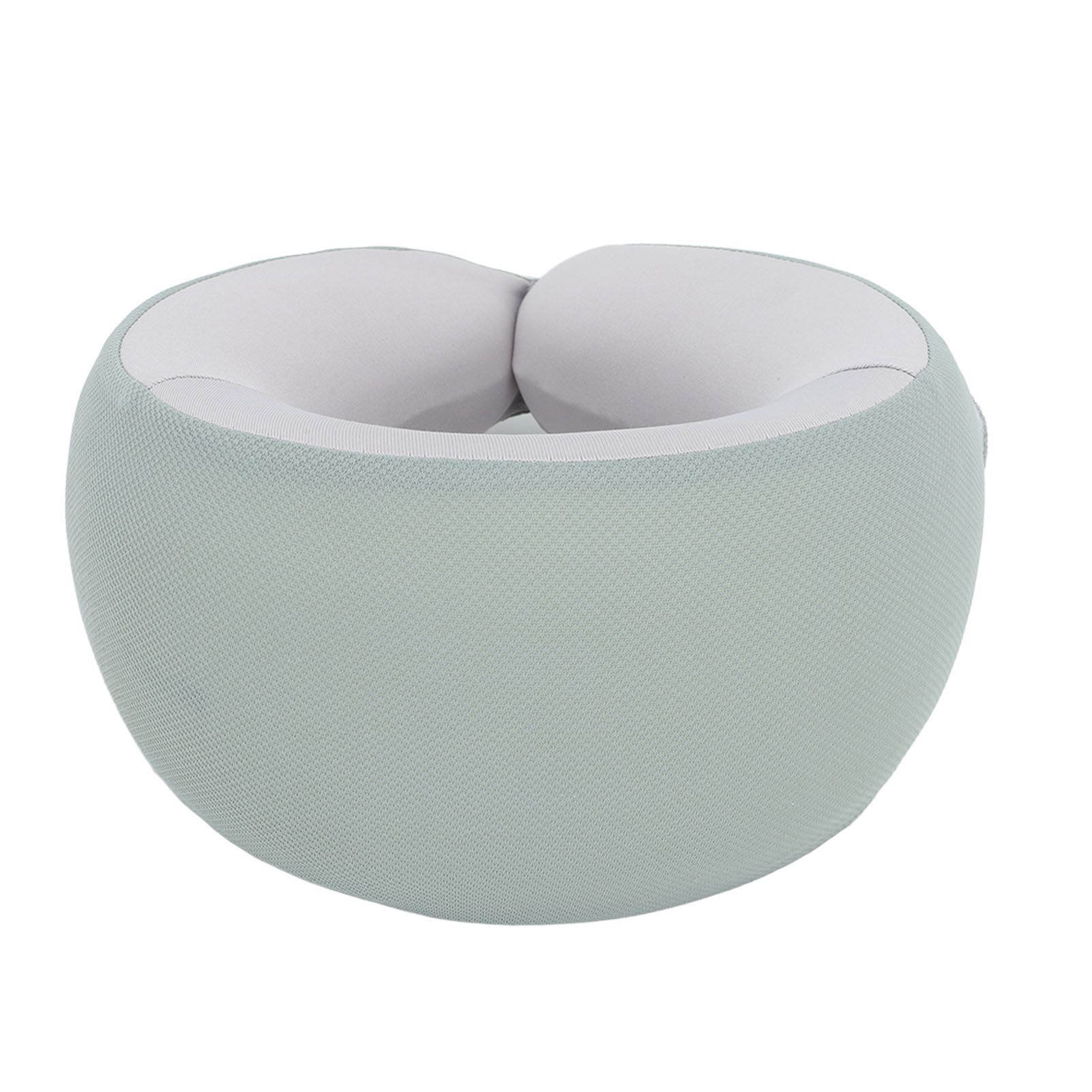 Cordless Neck Massager High Resilience Memory Foam Portable Shiatsu Back Neck Massager with Heating Function Green - Image 7