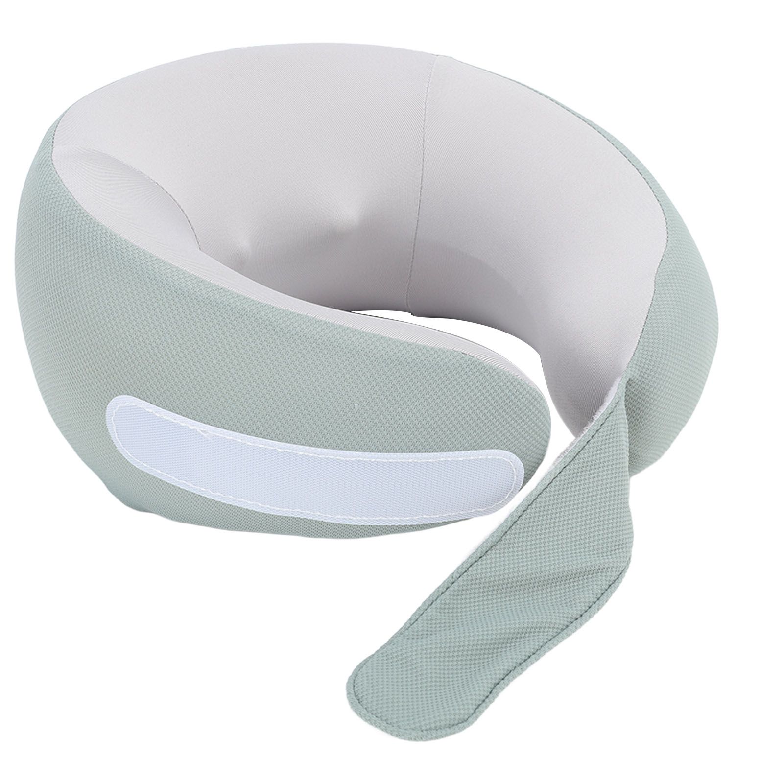 Cordless Neck Massager High Resilience Memory Foam Portable Shiatsu Back Neck Massager with Heating Function Green - Image 8