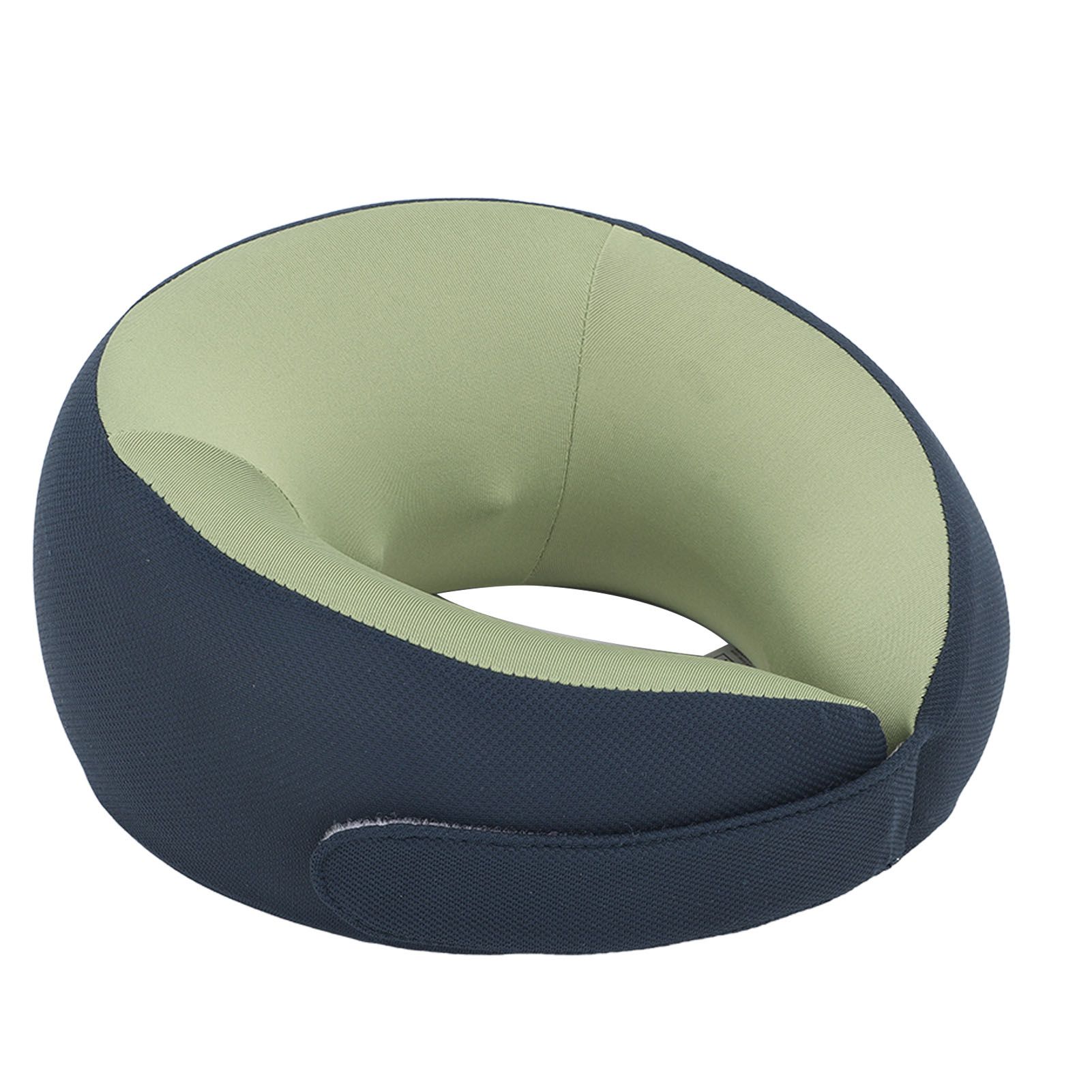 Cordless Neck Massager High Resilience Memory Foam Portable Shiatsu Back Neck Massager with Heating Function Blue - Image 7