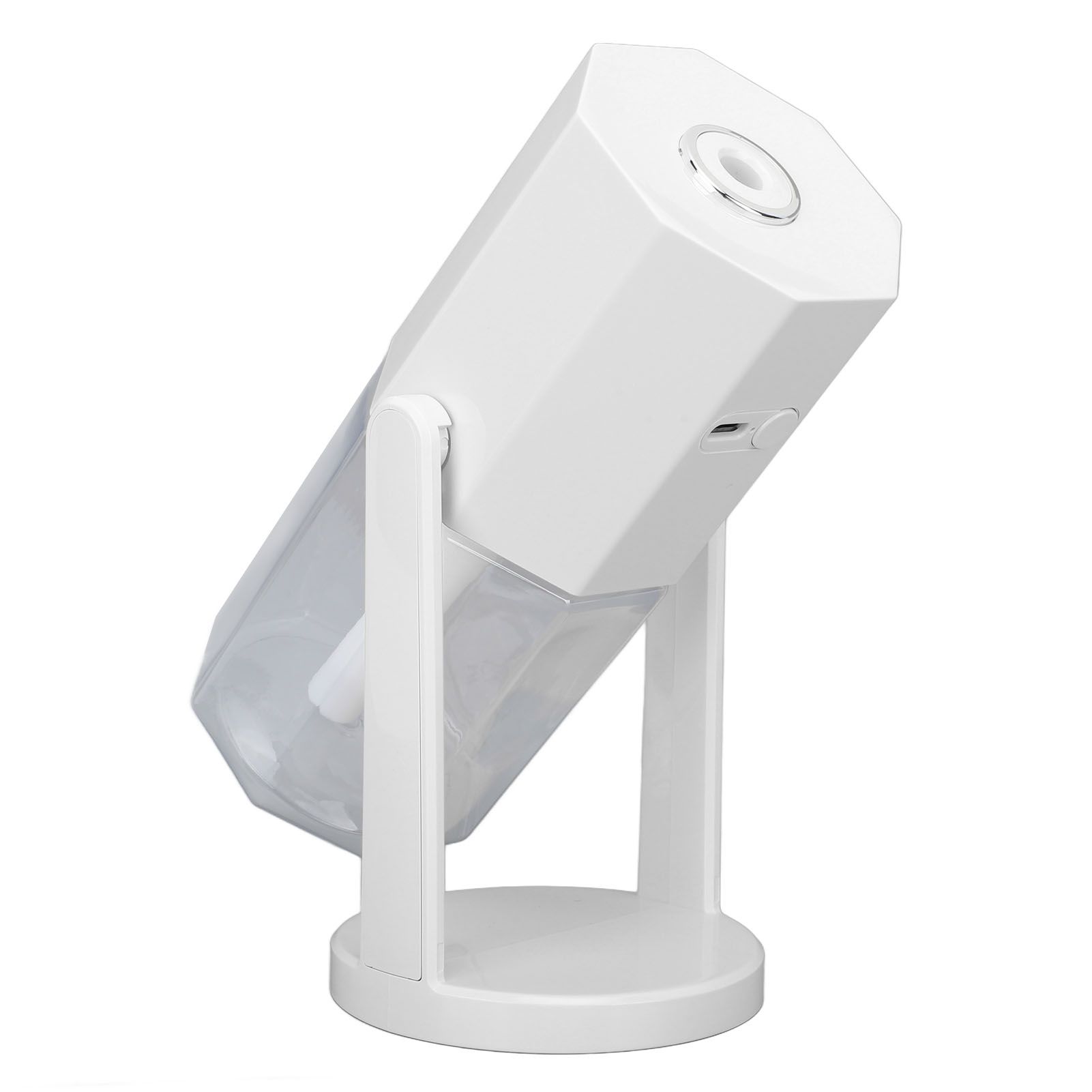 USB Desktop Humidifier Multifunctional Quiet Colorful Ambient Light Portable Small Humidifier for Car Home Bedroom Office White - Image 8