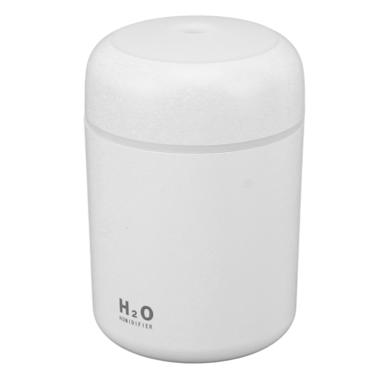 USB Mini Humidifier for Car Colorful Lighting Portable Car Air Freshener Mute Diffuser Humidifier White - Image 3