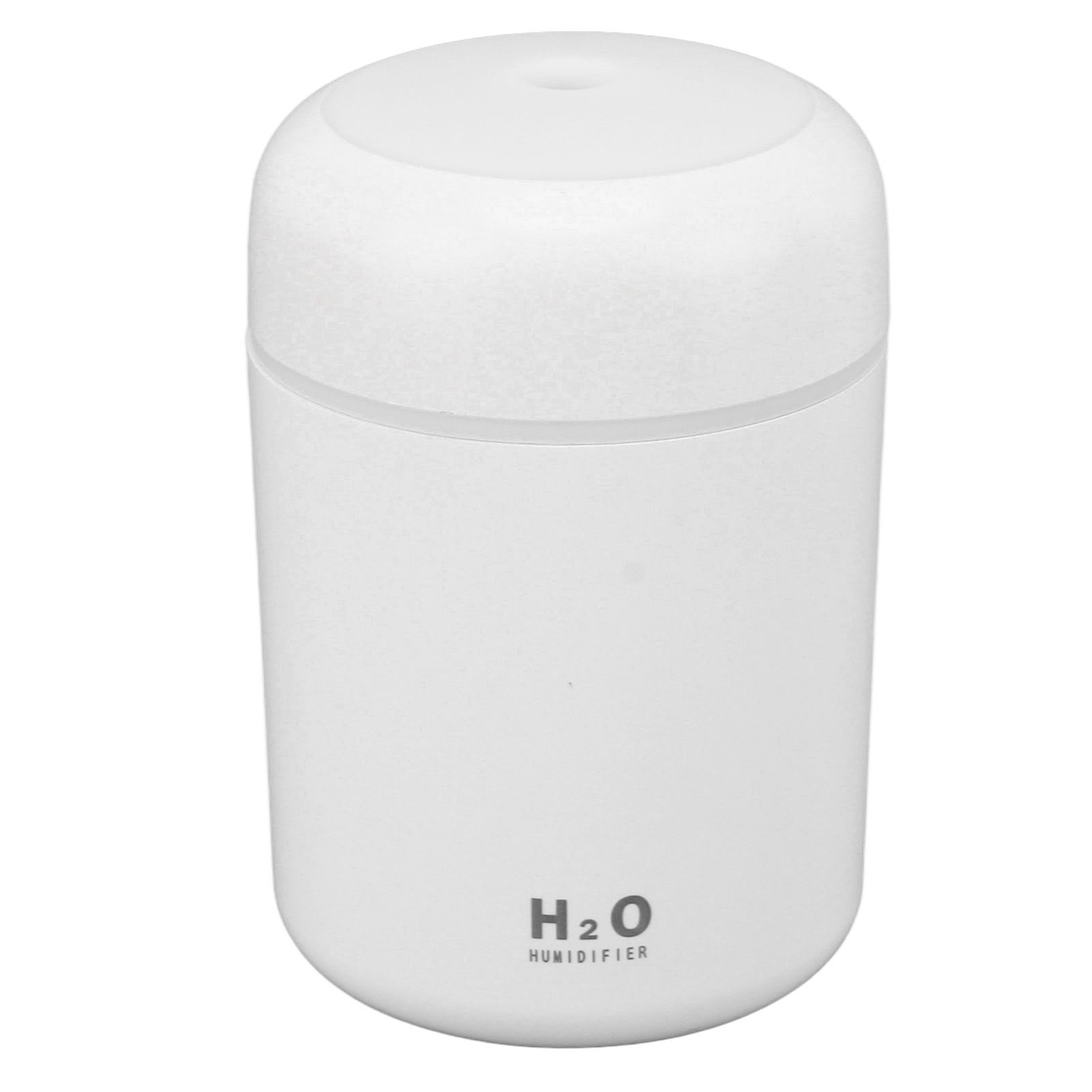 USB Mini Humidifier for Car Colorful Lighting Portable Car Air Freshener Mute Diffuser Humidifier White - Image 5
