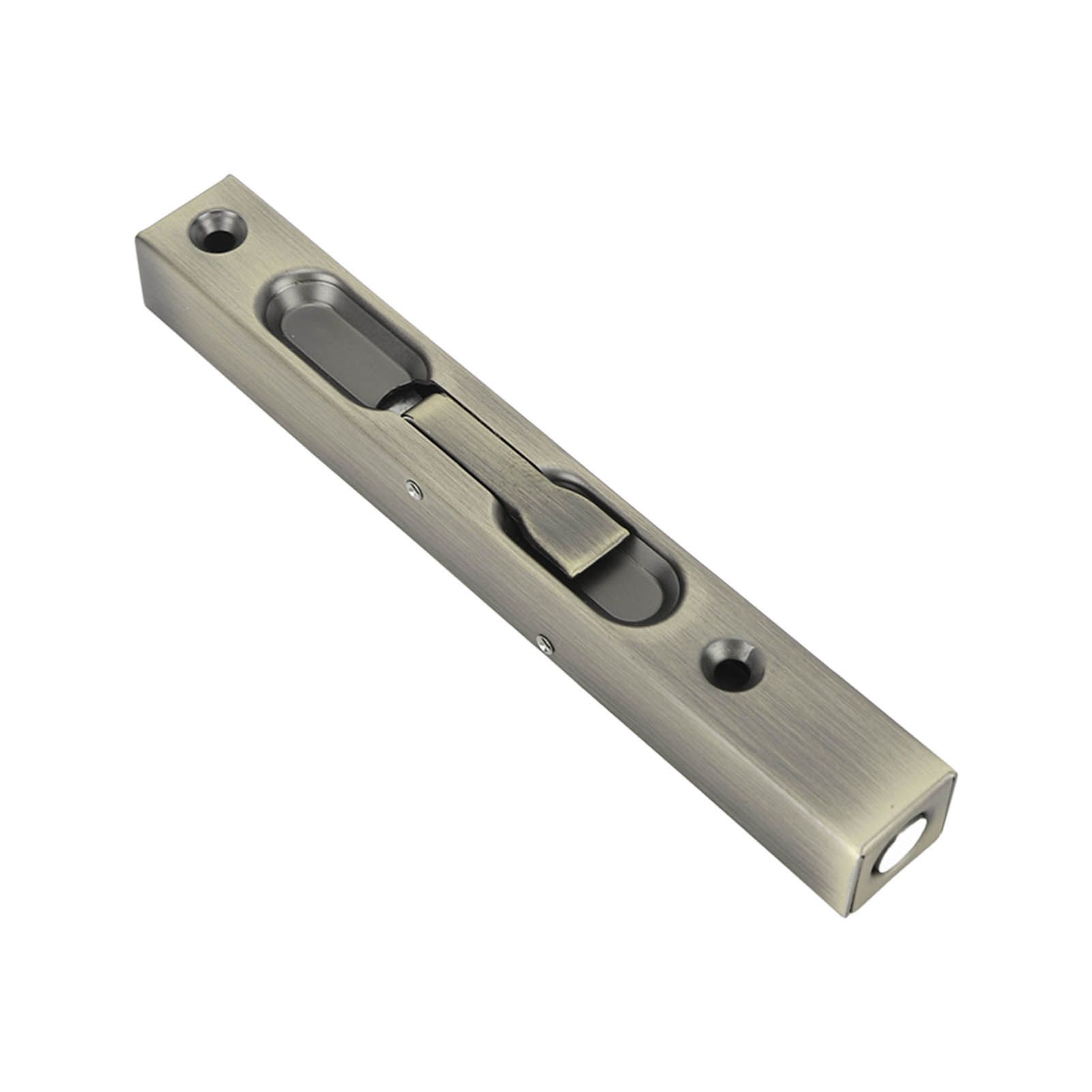 Slide Latch Slide Lock Thicken Aluminium Alloy Hidden Tube Easy Operation Slide Security Latch for Door Gate Security Cyan - Image 3