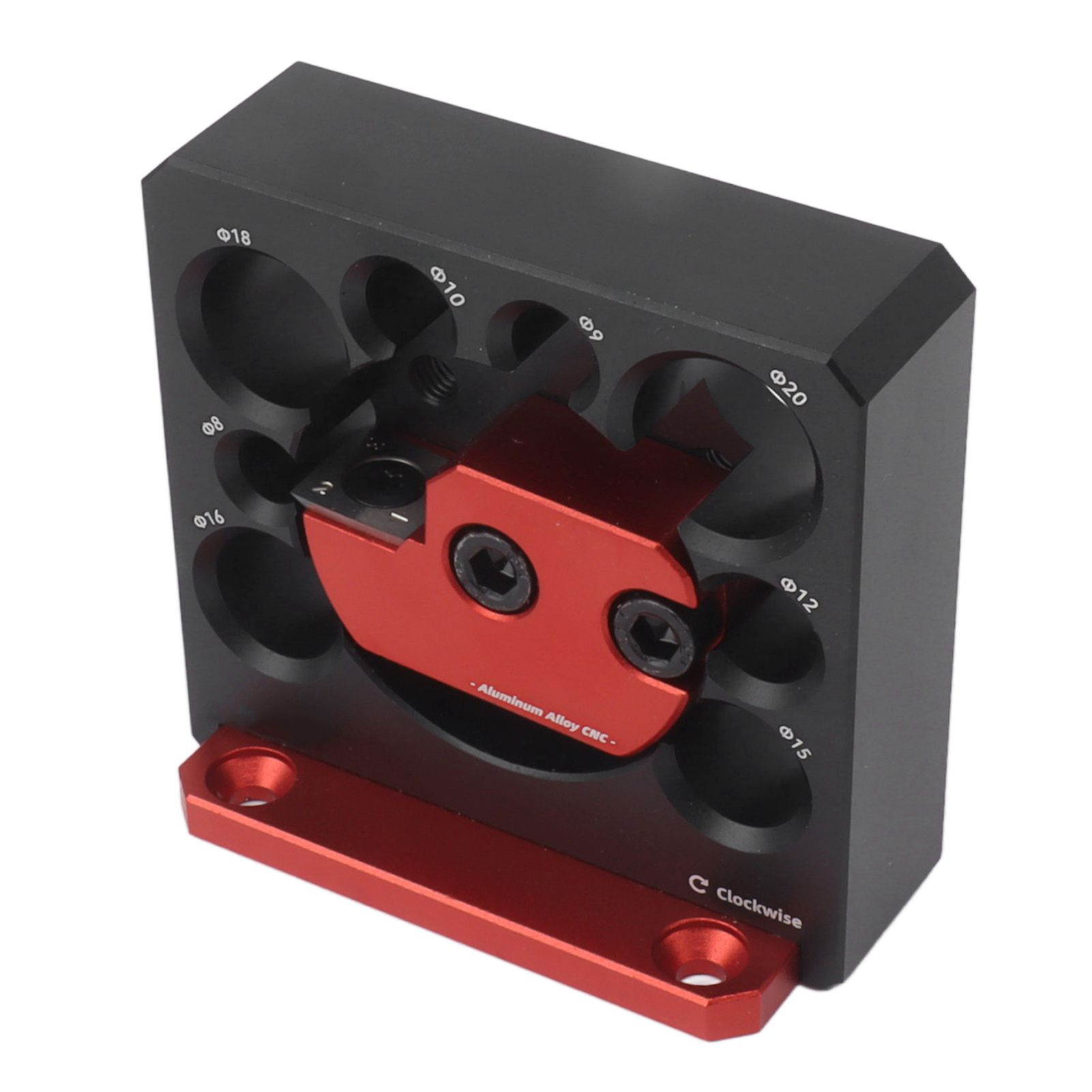 Woodworking Turning Cutter 8 Holes Adjustable Aluminum Alloy Wood Milling Cutter Tool - Image 5