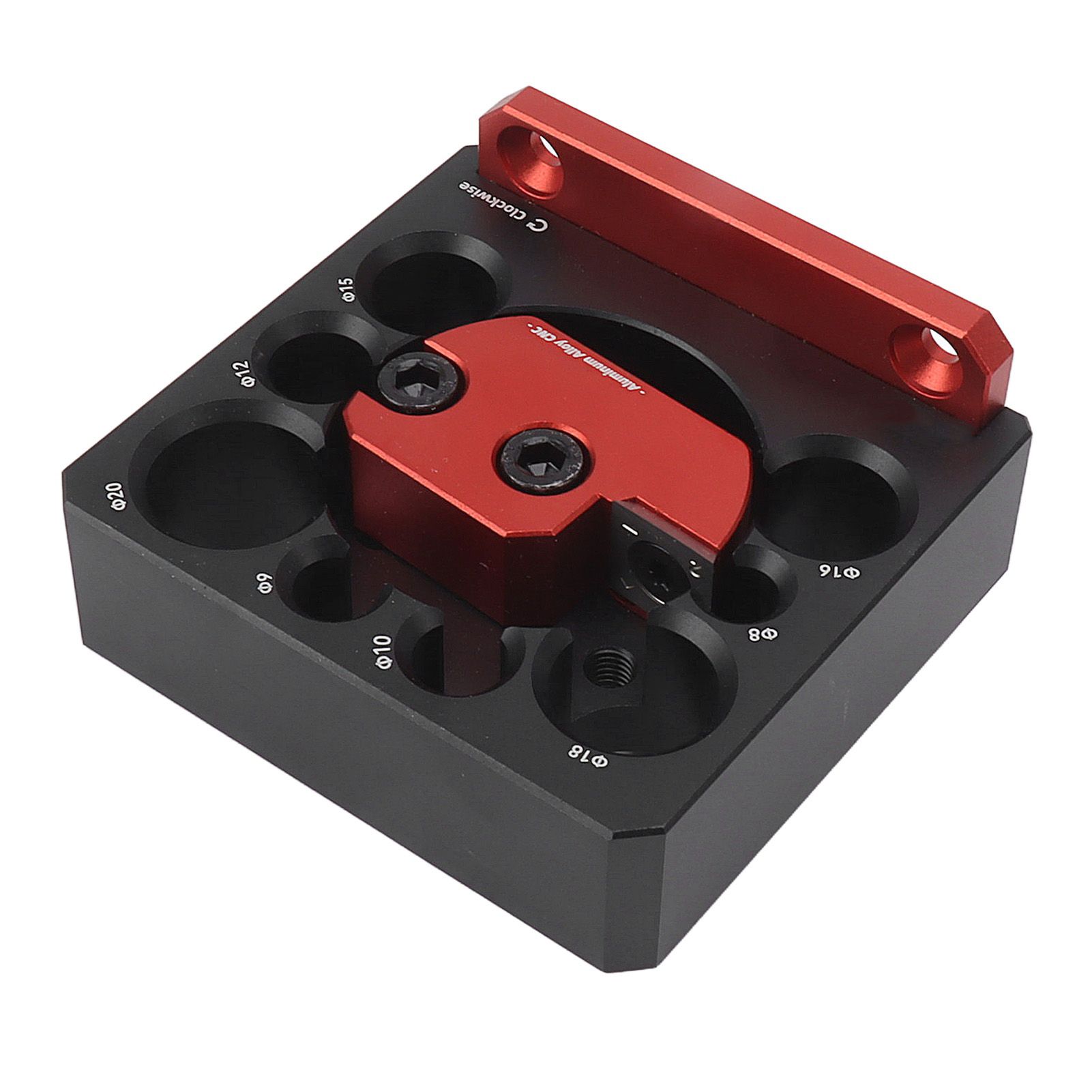Woodworking Turning Cutter 8 Holes Adjustable Aluminum Alloy Wood Milling Cutter Tool - Image 6