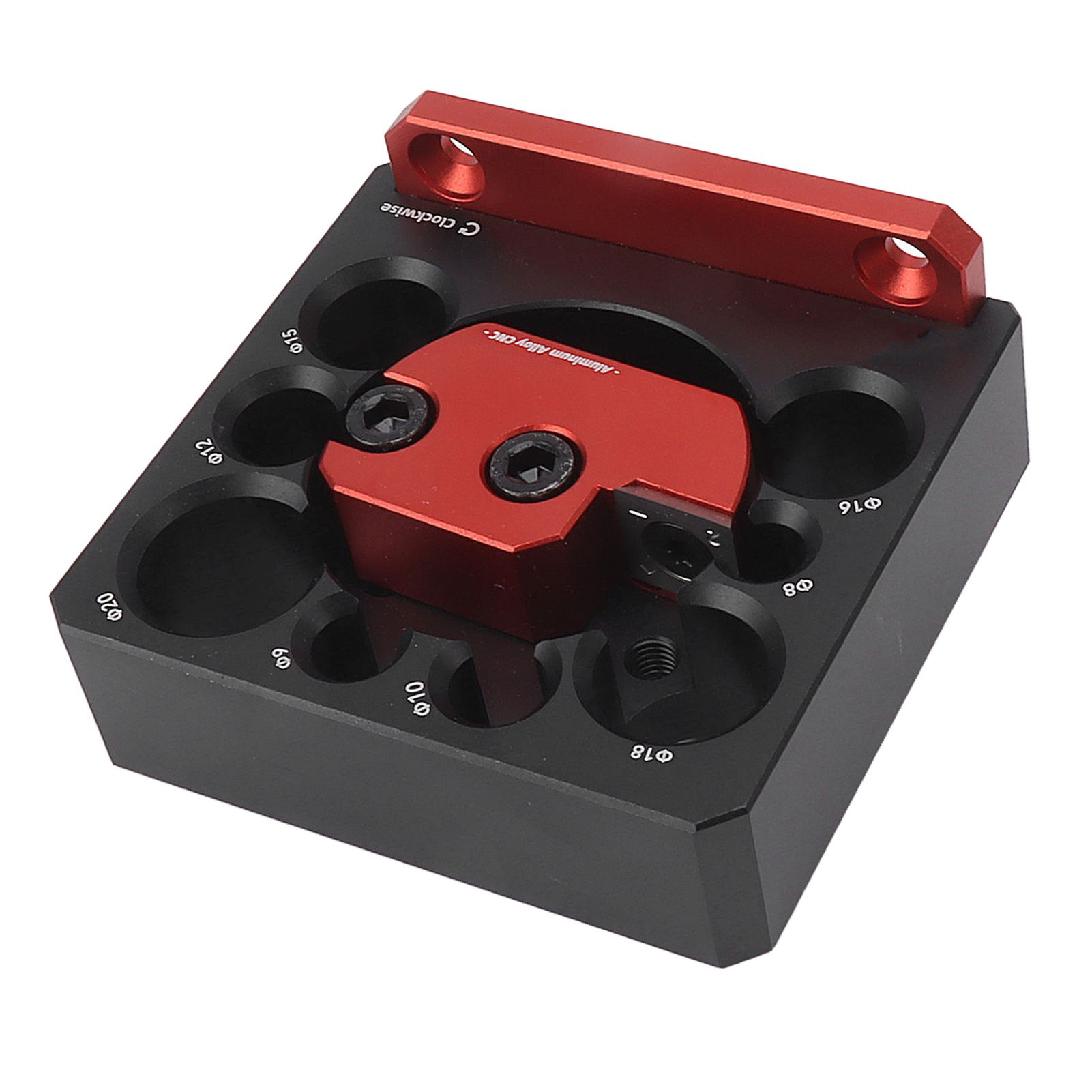 Woodworking Turning Cutter 8 Holes Adjustable Aluminum Alloy Wood Milling Cutter Tool - Image 7