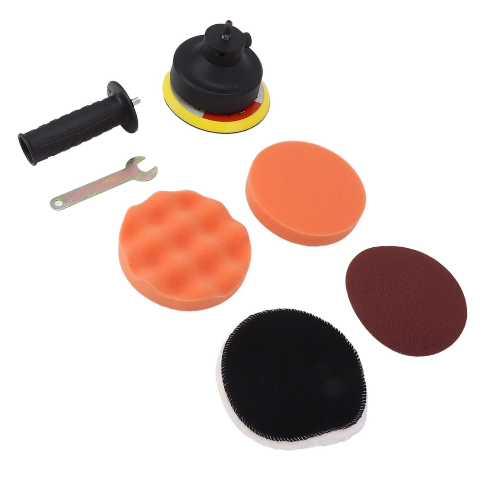 Car Polishing Pad Kit Frosted Paper Electric Drill Polish Head for Car Waxing Sealing Enamel - Image 2
