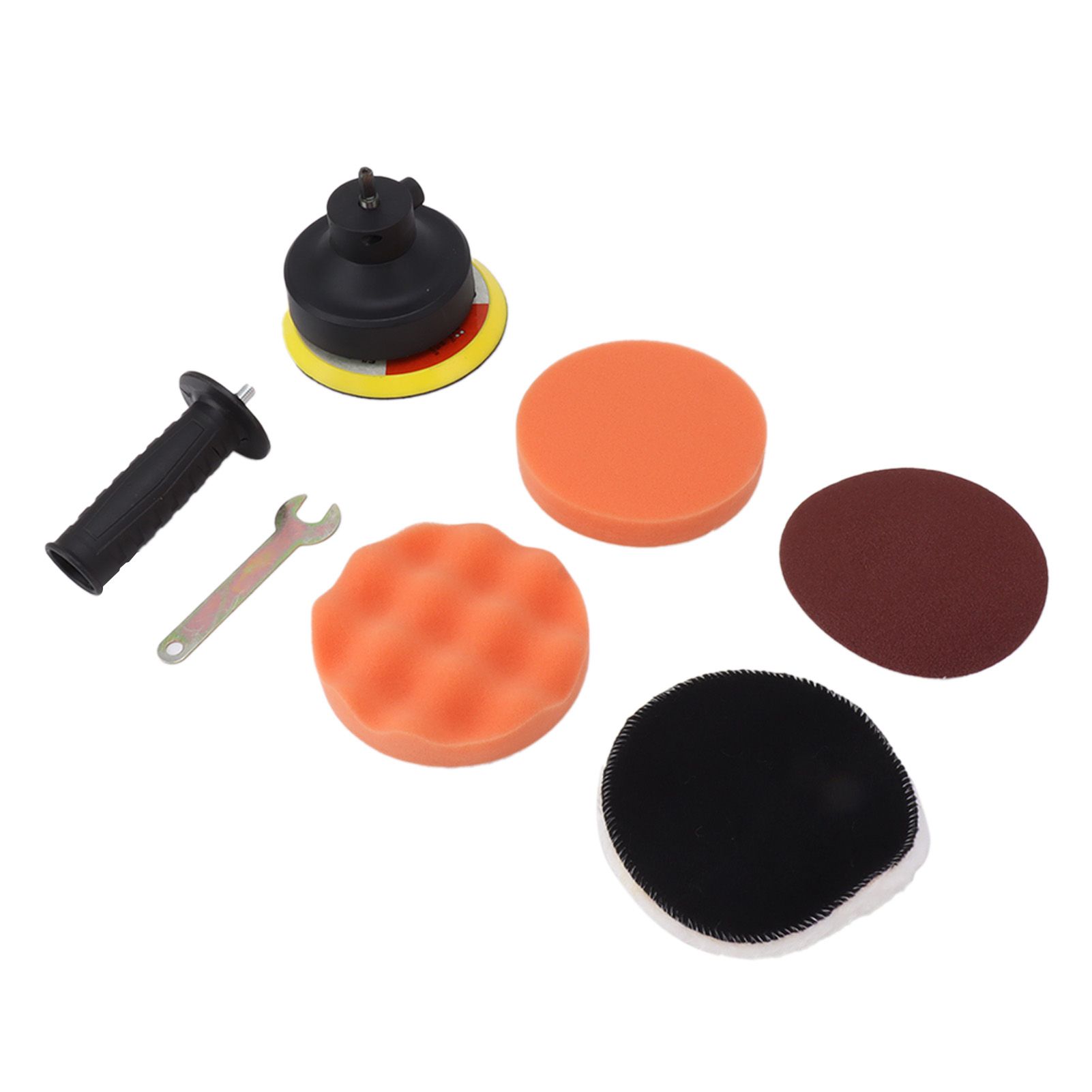 Car Polishing Pad Kit Frosted Paper Electric Drill Polish Head for Car Waxing Sealing Enamel - Image 3