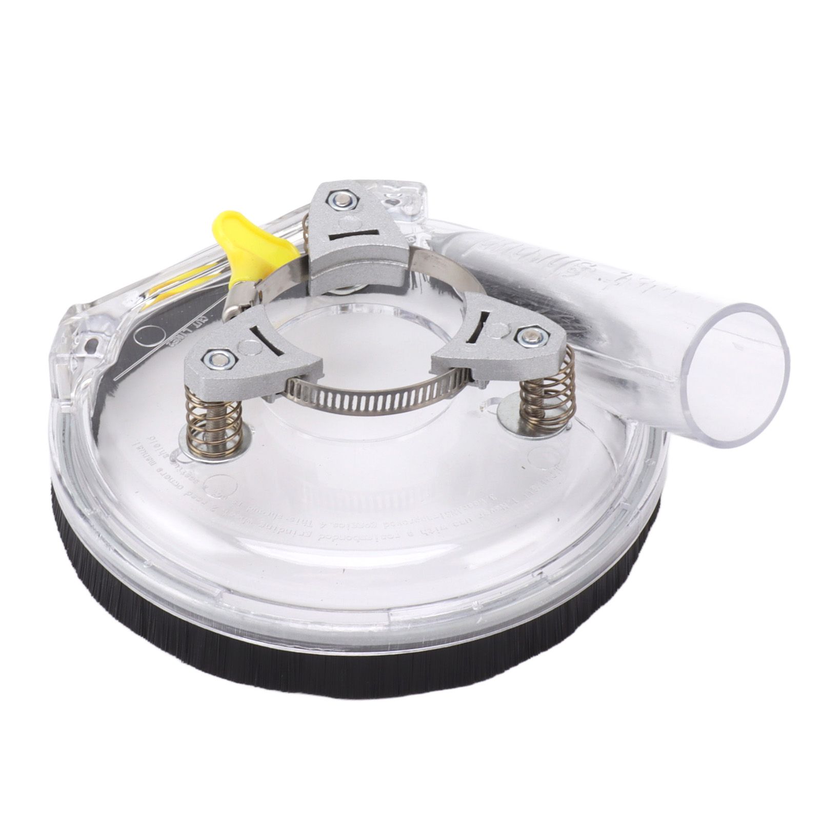 Dust Shroud Kit Transparent ABS Dry Grinding Dust Cover for 4in to 5in Angle Grinders Wet Polisher - Image 2