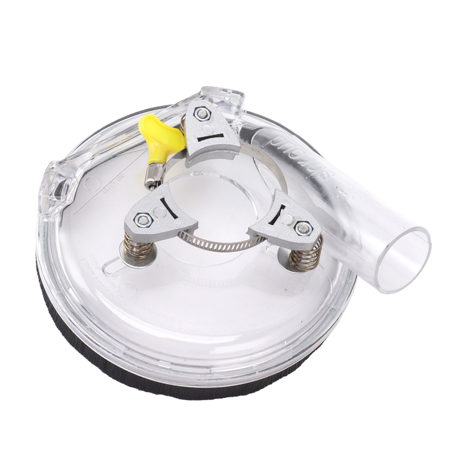 Dust Shroud Kit Transparent ABS Dry Grinding Dust Cover for 4in to 5in Angle Grinders Wet Polisher - Image 4