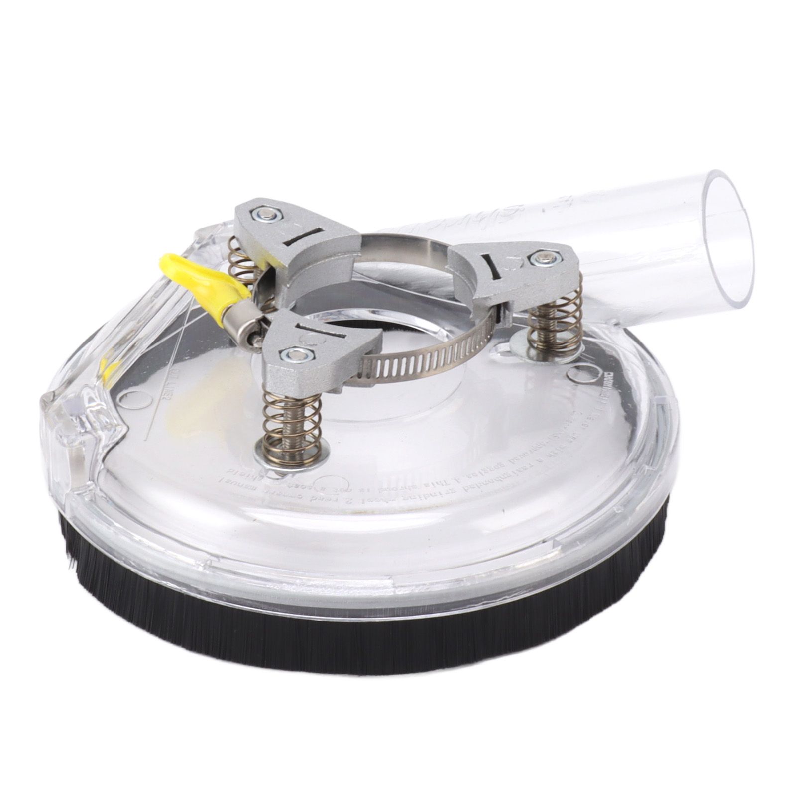 Dust Shroud Kit Transparent ABS Dry Grinding Dust Cover for 4in to 5in Angle Grinders Wet Polisher - Image 8