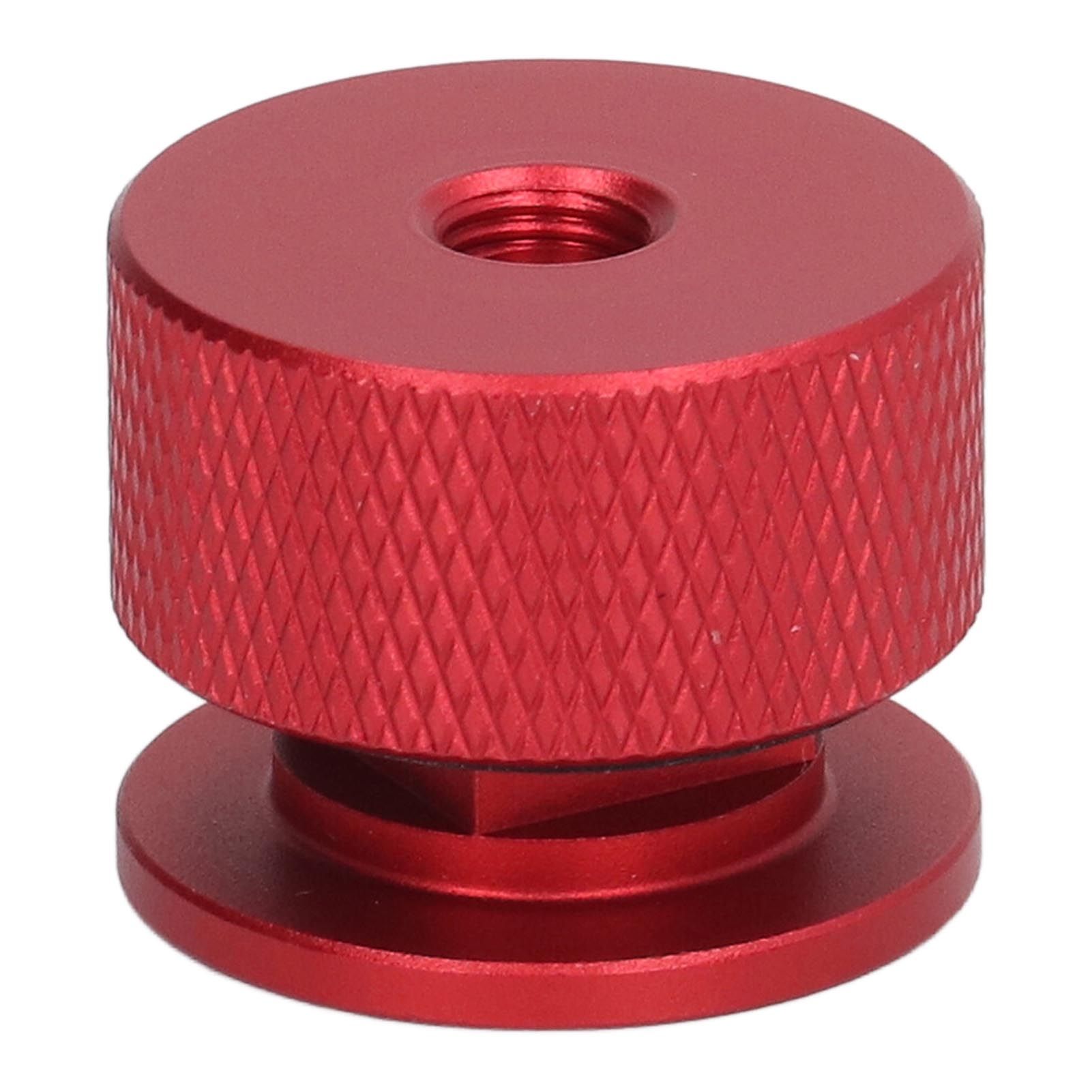 Welding Hood Pipeliner Helmet Fastener Aluminum Alloy Pipeliner Helmet Accessories Headgear Replacement Parts Red - Image 1