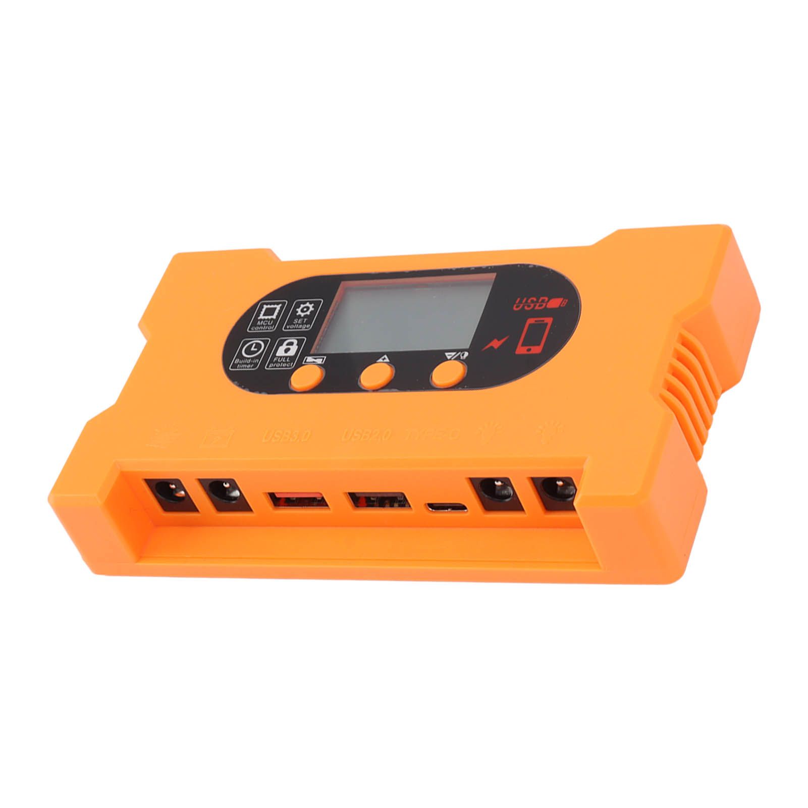 Solar Charge Controller 12V 24V Dual USB Type C Fast Charging Solar Panel Battery Regulator with LCD Display 30A - Image 7