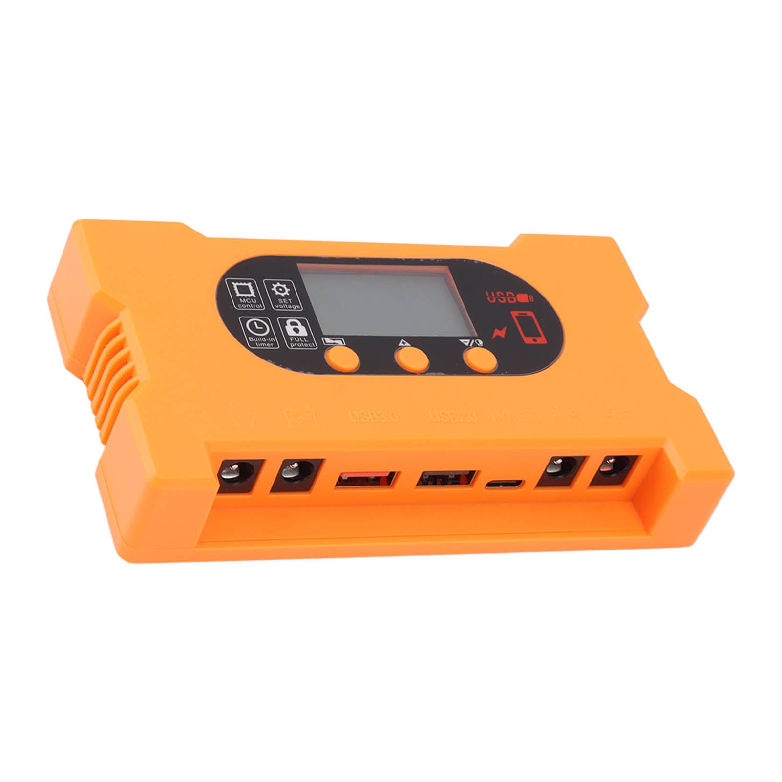 Solar Charge Controller 12V 24V Dual USB Type C Fast Charging Solar Panel Battery Regulator with LCD Display 30A - Image 8