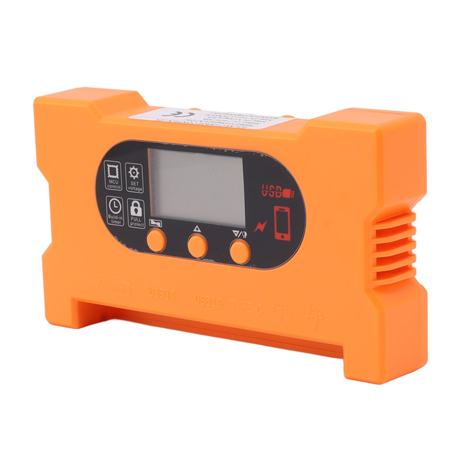 Solar Charge Controller Type C Fast Charge Drive Control Short Circuit Protection Automatic Battery Recognition Solar Regulator 60A - Image 2