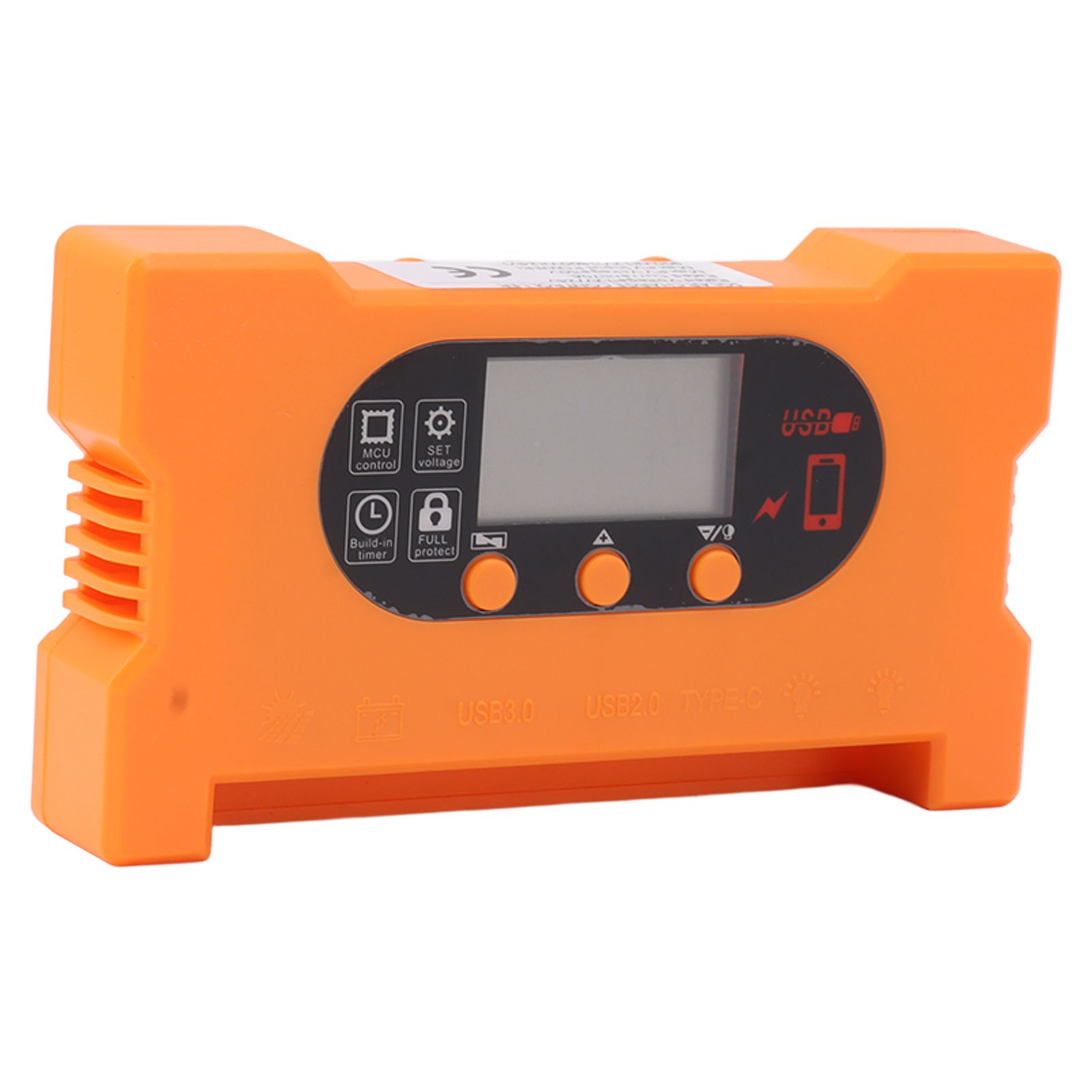 Solar Charge Controller Type C Fast Charge Drive Control Short Circuit Protection Automatic Battery Recognition Solar Regulator 60A - Image 3