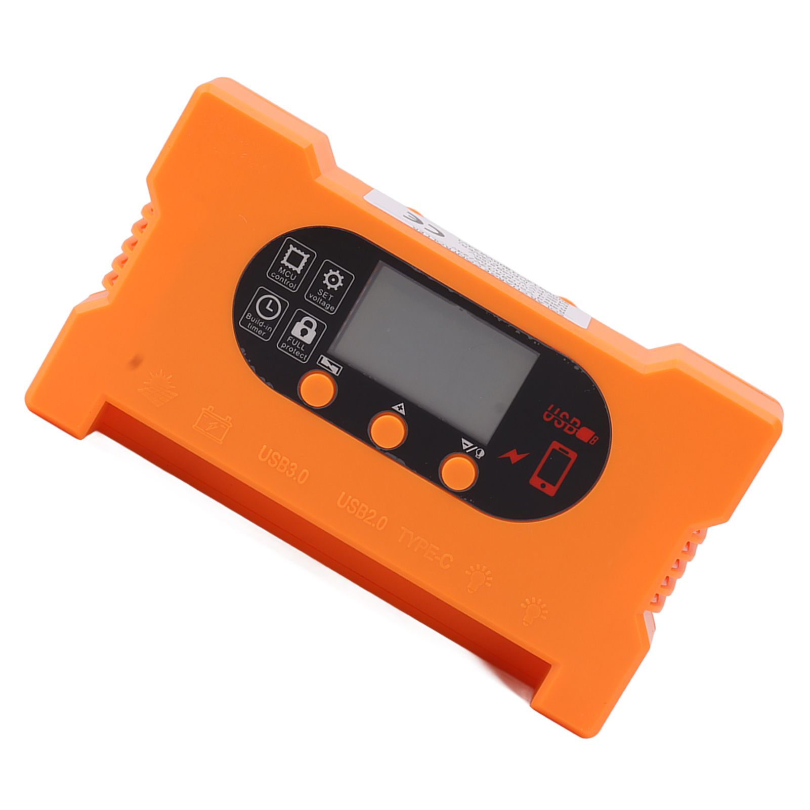 Solar Charge Controller Type C Fast Charge Drive Control Short Circuit Protection Automatic Battery Recognition Solar Regulator 60A - Image 4