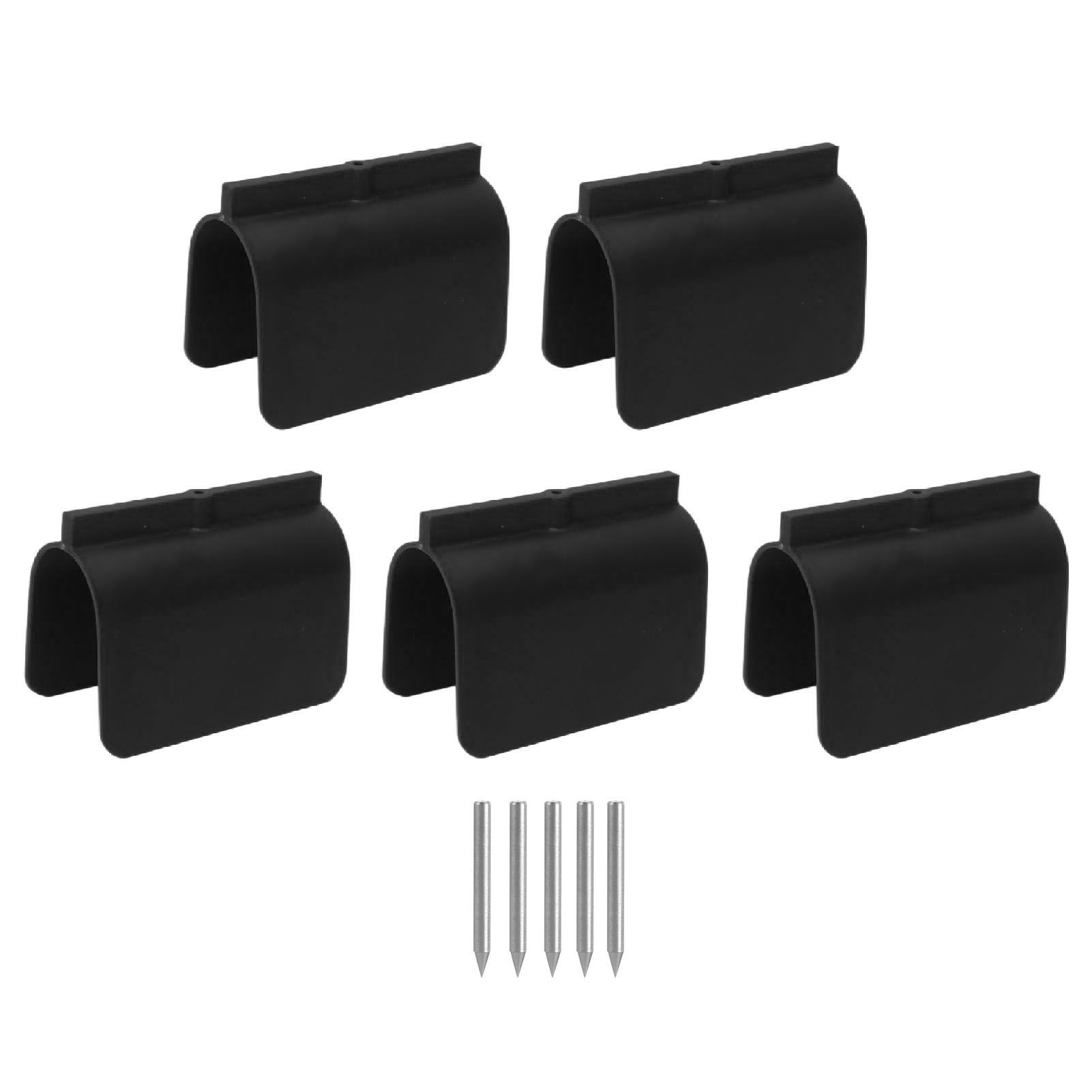 5Pcs Electrical Outlet Marker for Drywall Installation Wire Protection Drywall Marking Tool for Electrical Outlets Black - Image 1