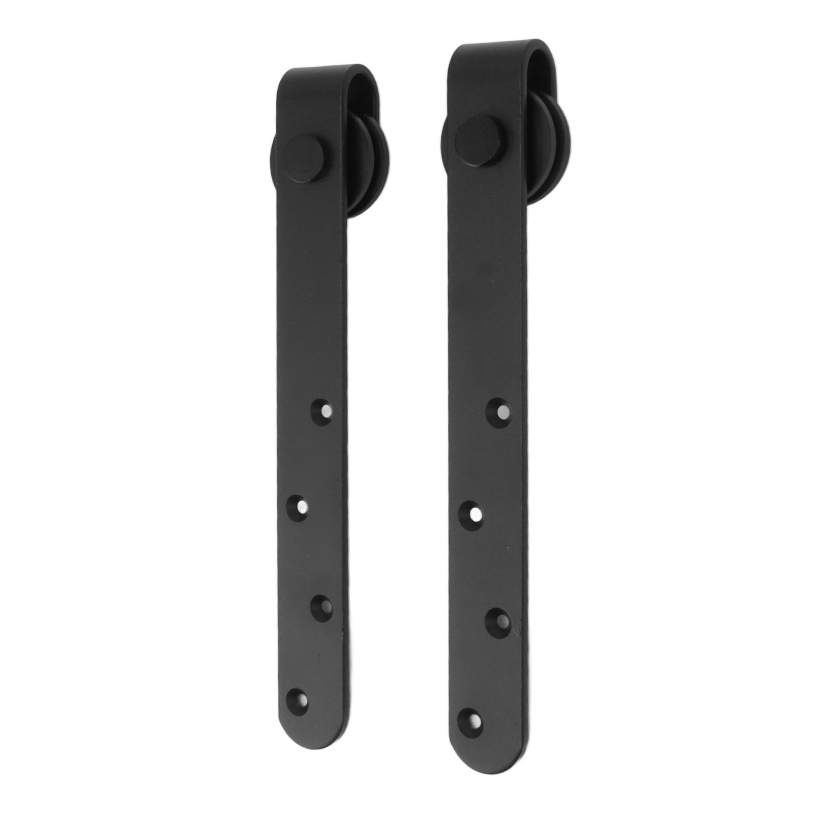 Barn Door Hardware Kit Sliding Barn Wooden Door Hardware Mini Barn Door Track for Single Double Bypass Door - Image 4