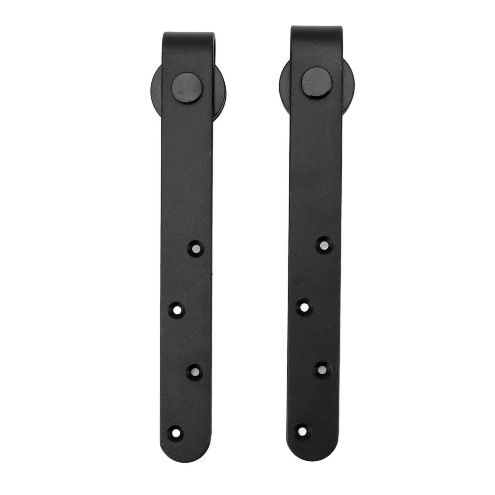 Barn Door Hardware Kit Sliding Barn Wooden Door Hardware Mini Barn Door Track for Single Double Bypass Door - Image 5