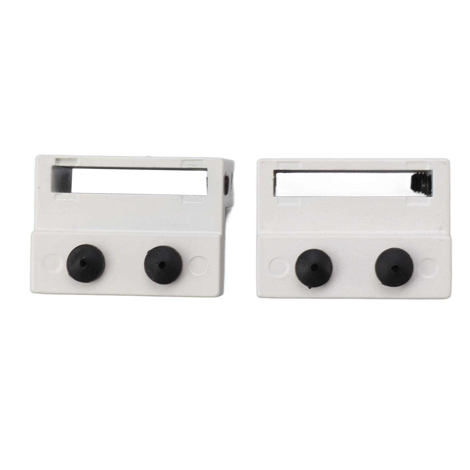 Barn Door Stopper White Sliding Barn Door Hardware Accessories with Hex Wrench for Bedroom Kitchen Living Room - Image 8