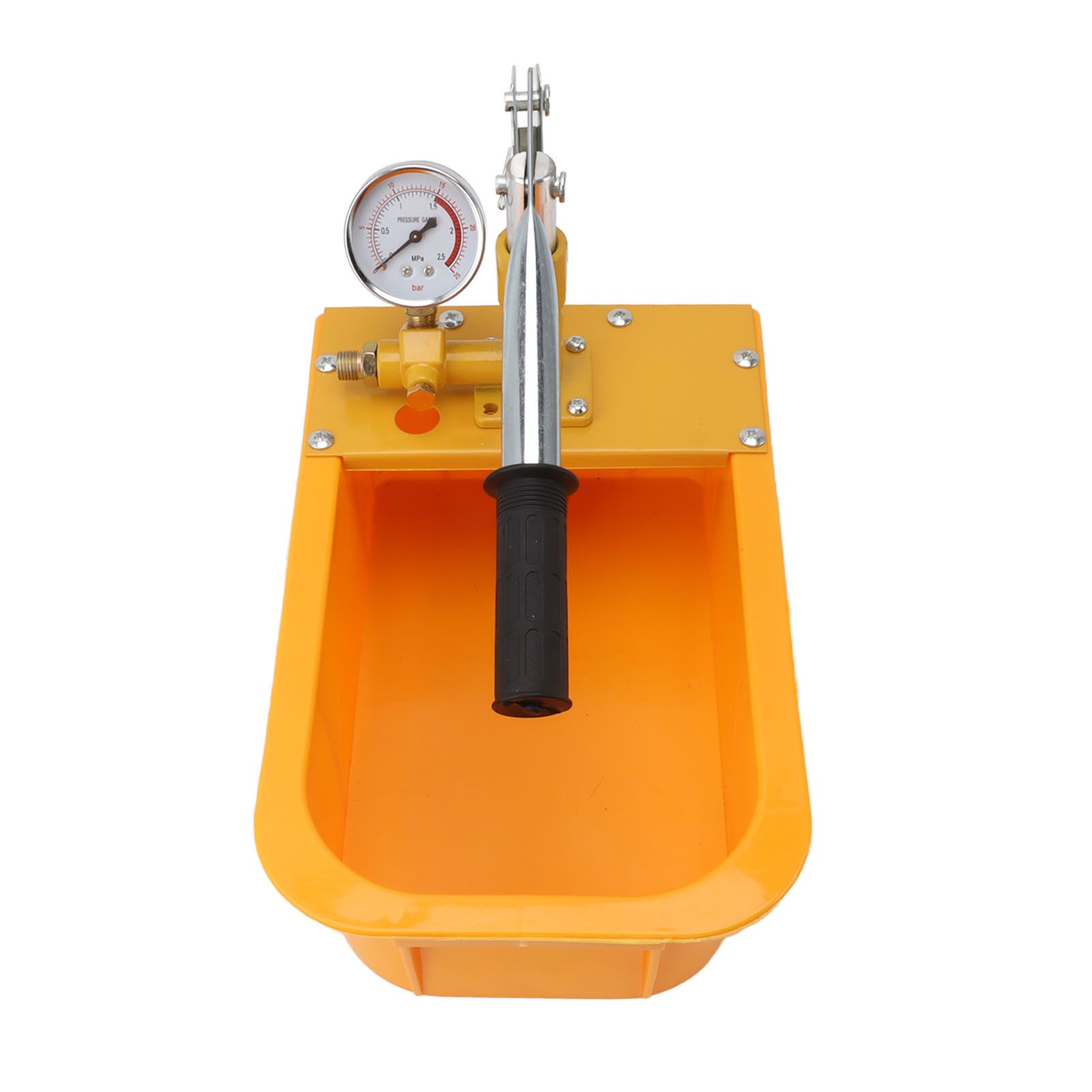 Hydrostatic Pump Tester Hydraulic Manual Water Pressure Test Pump Manual Pipe Leak Detector with Gauge - Image 4