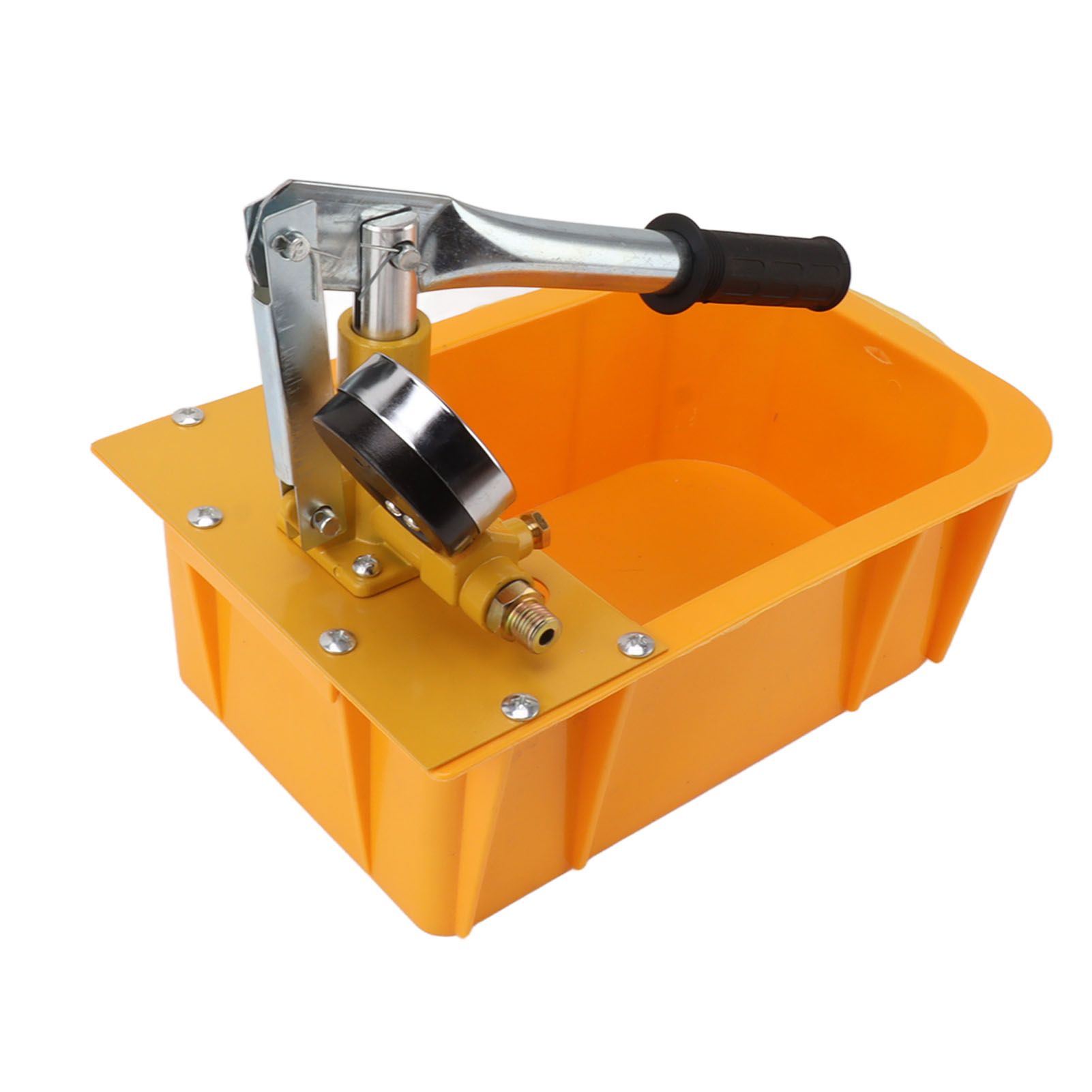 Hydrostatic Pump Tester Hydraulic Manual Water Pressure Test Pump Manual Pipe Leak Detector with Gauge - Image 5